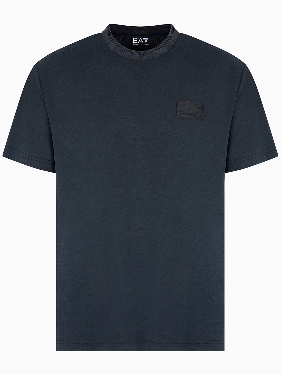 EA7 Lux Identity Modal-blend Piqué T-shirt