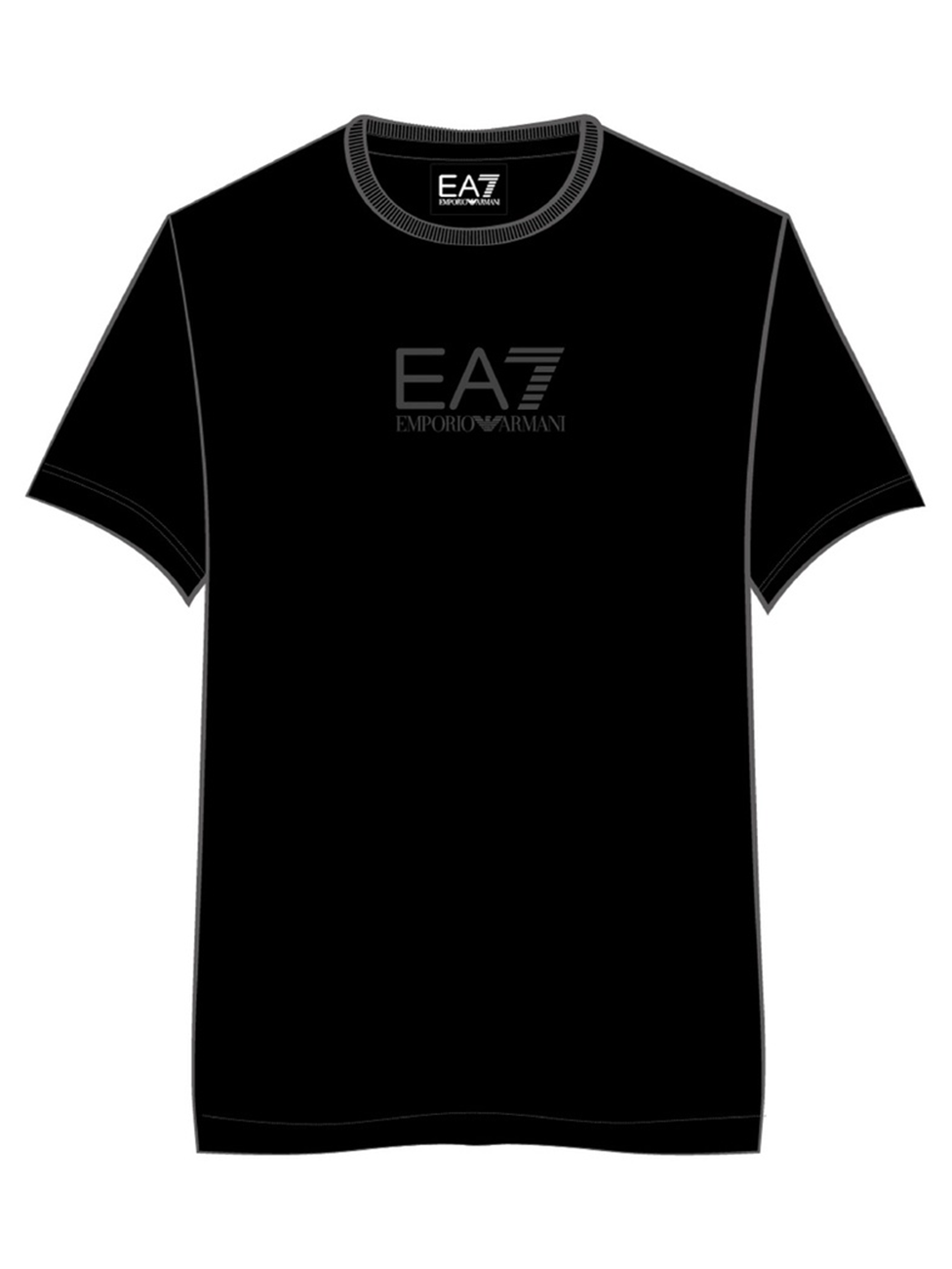 EA7 Lux Identity Modal-blend Jersey T-shirt