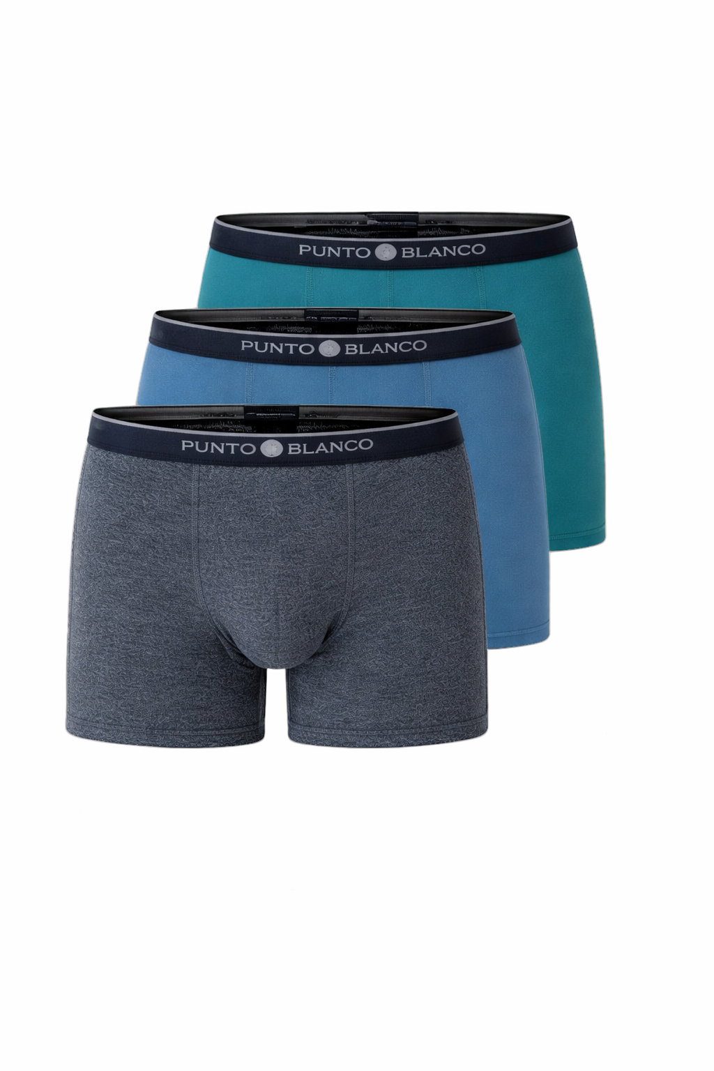 Punto Blanco Basix Triplo Cerrado Boxer (Pack of 3)