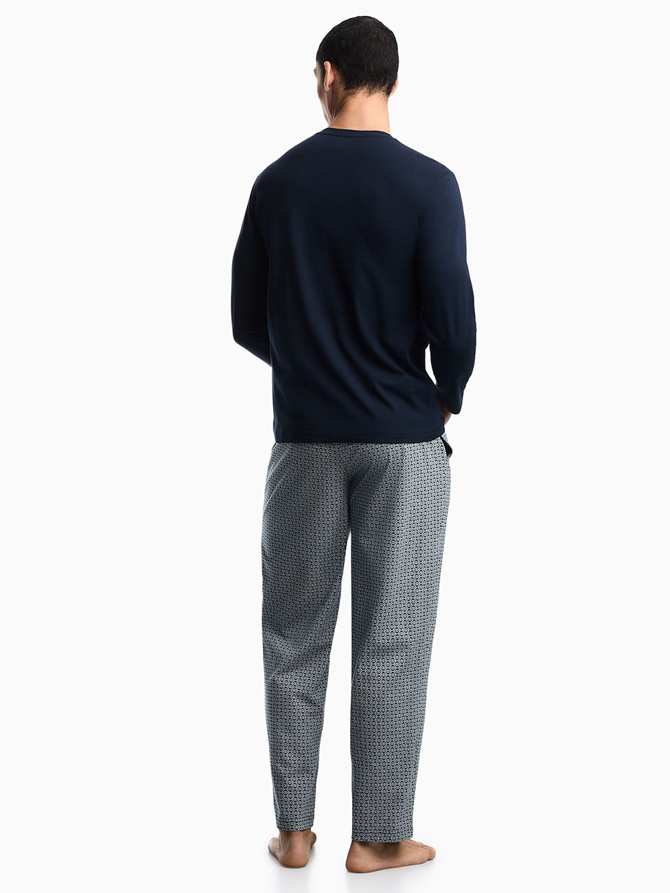 Emporio Armani Cotton Long Pyjama Set