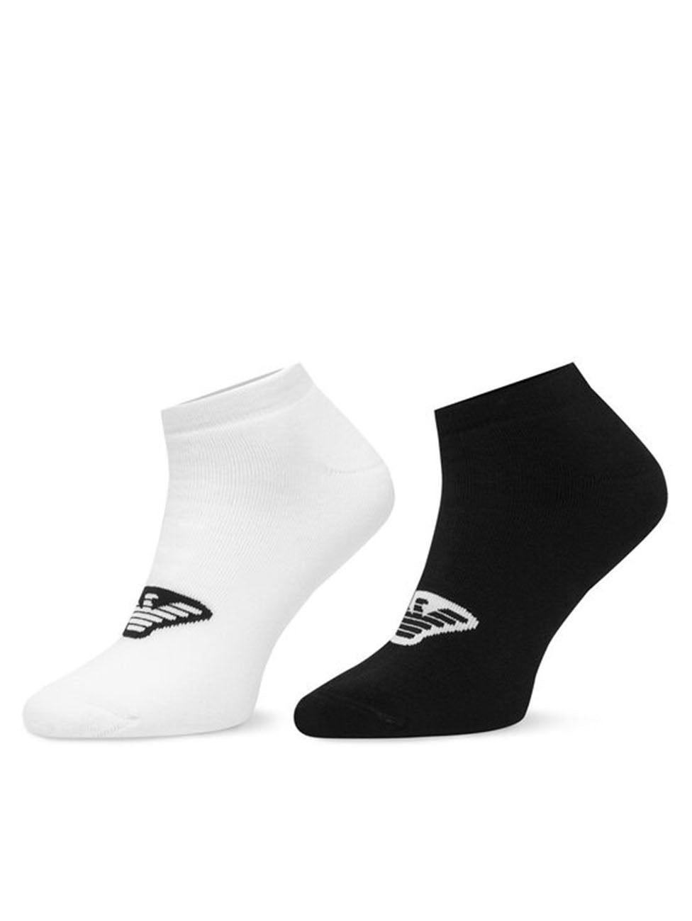 Emporio Armani Cotton Terry Sneaker Socks (Pack of 2)