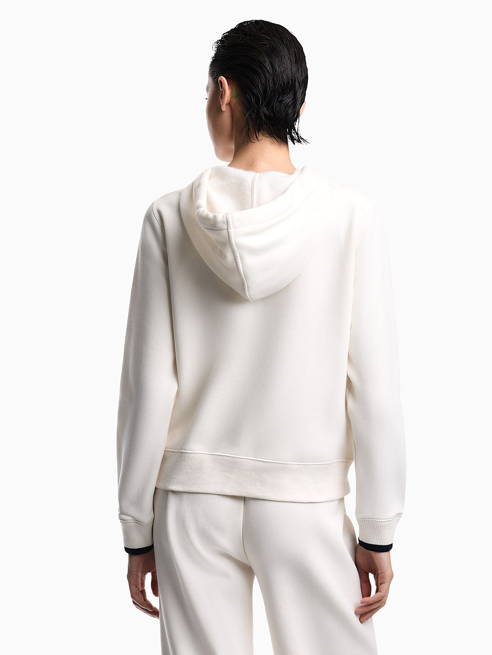 Emporio Armani Women's Terry Zip Hoodie