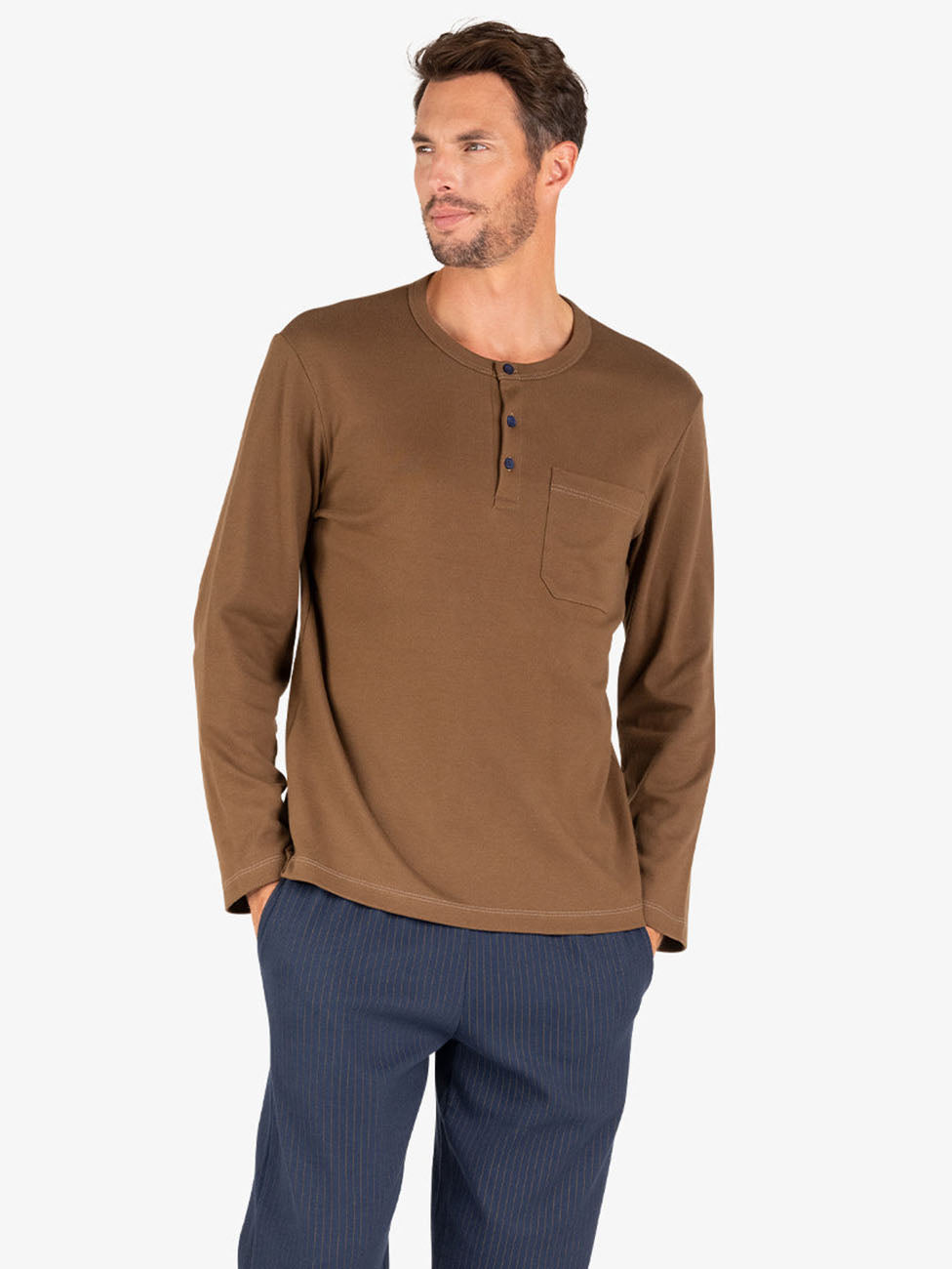 Eminence Men’s Interlock Cotton Long Pyjamas