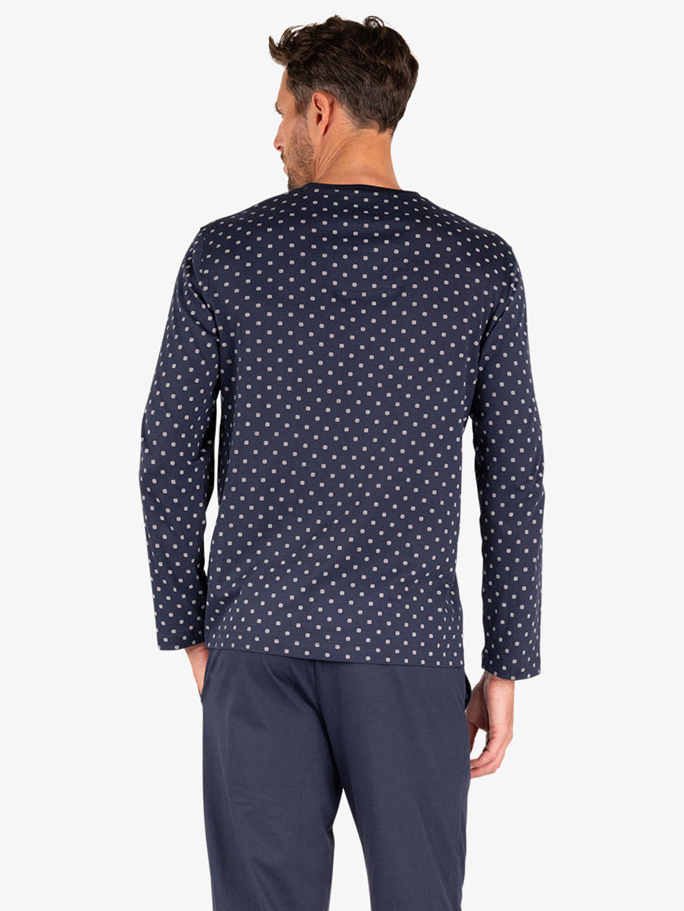 Eminence Men’s Heritage Mercerised Cotton Long Pyjamas