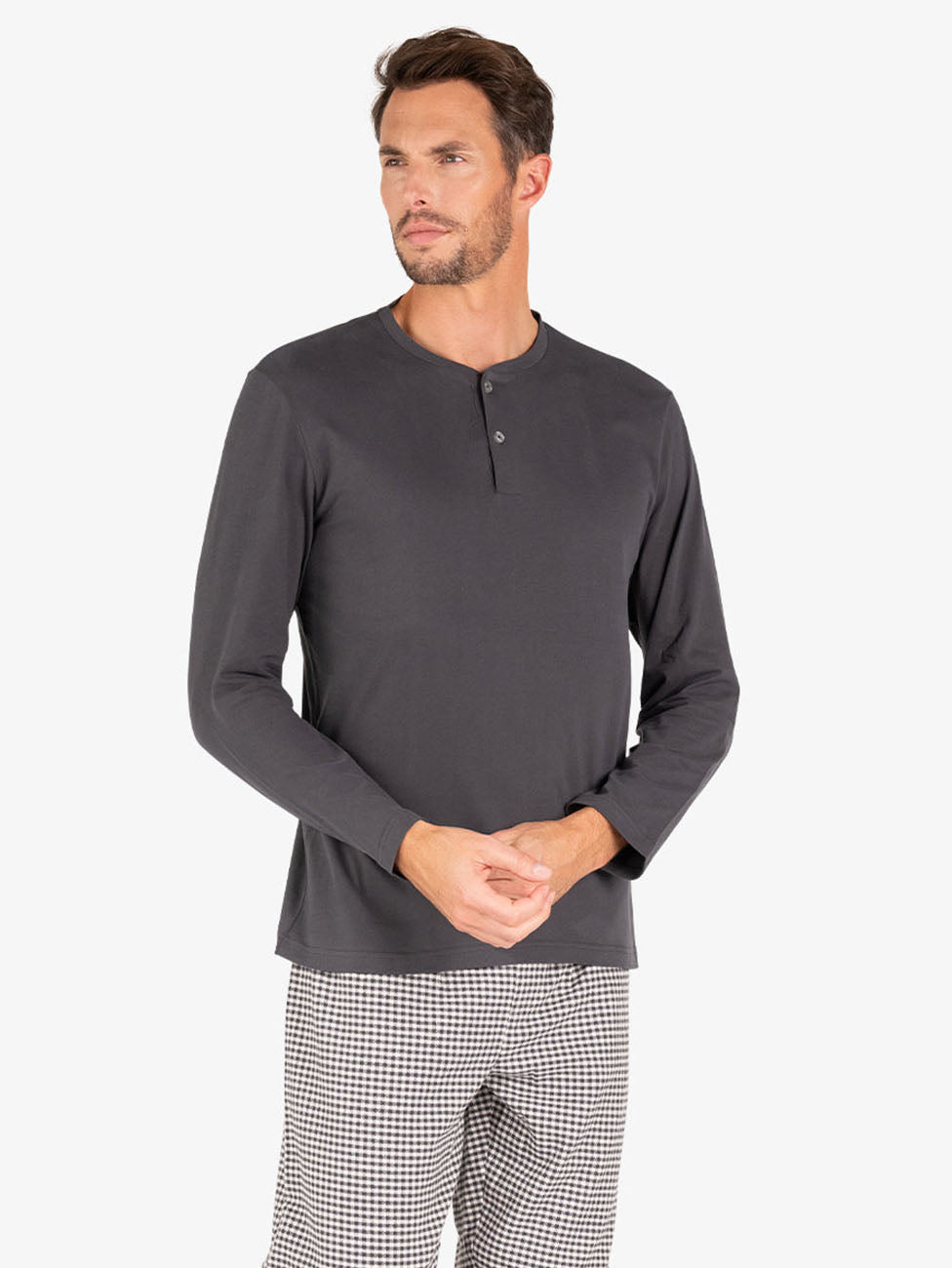 Eminence Men’s Jersey & Flannel Long Pyjamas