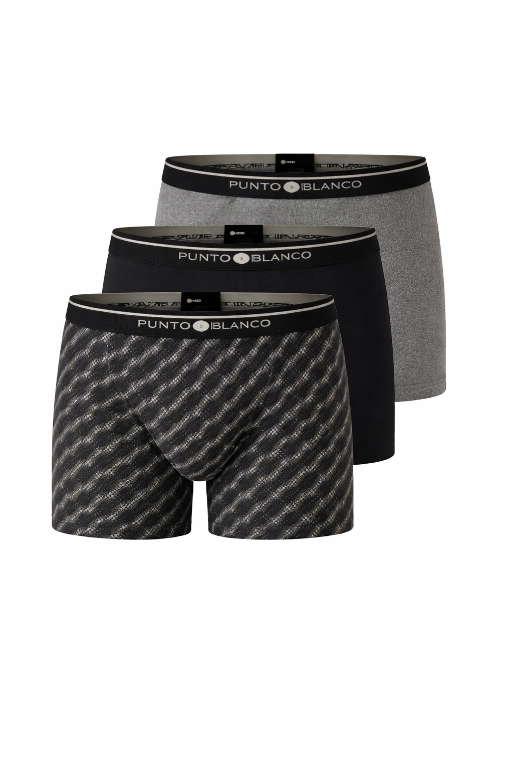 Punto Blanco Basix Triplo Cerrado Boxer (Pack of 3)