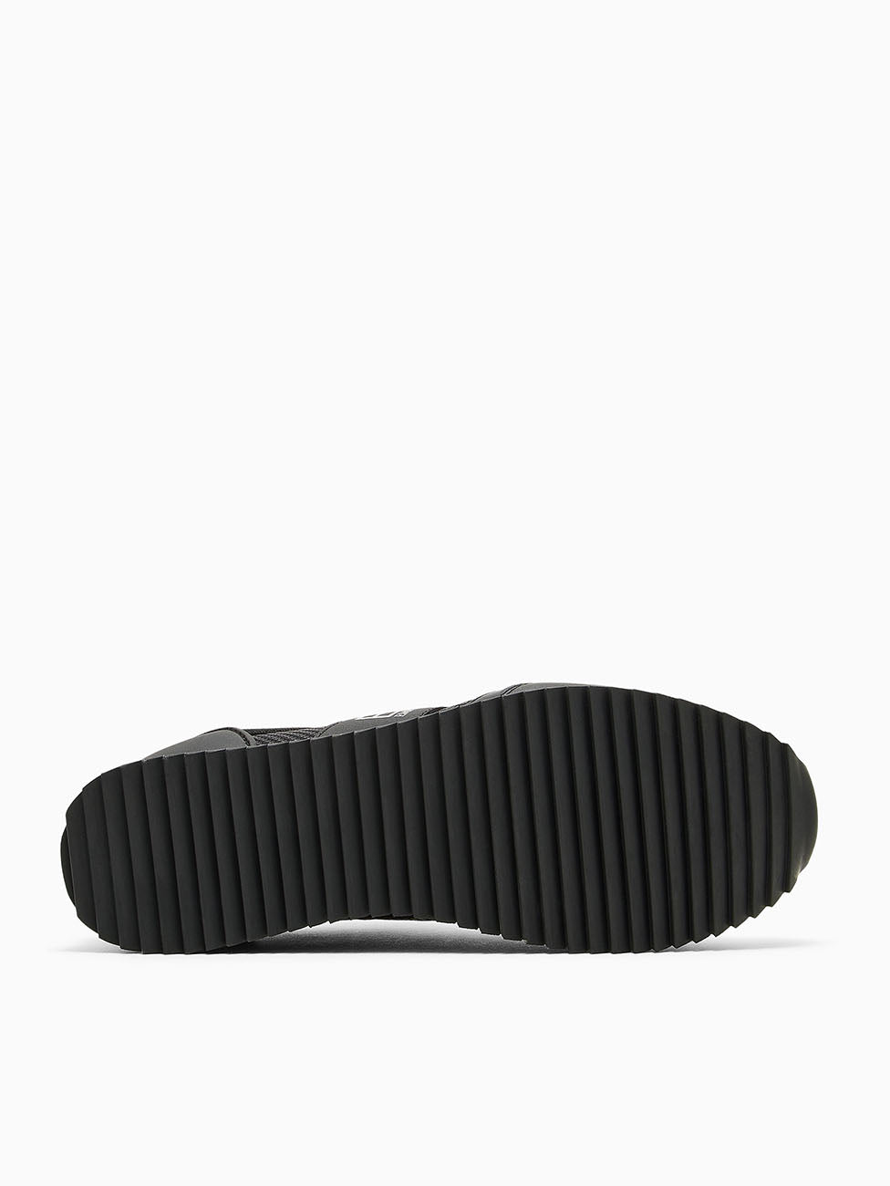 EA7 Triple Black & Silver Carbon Mesh Unisex Sneakers