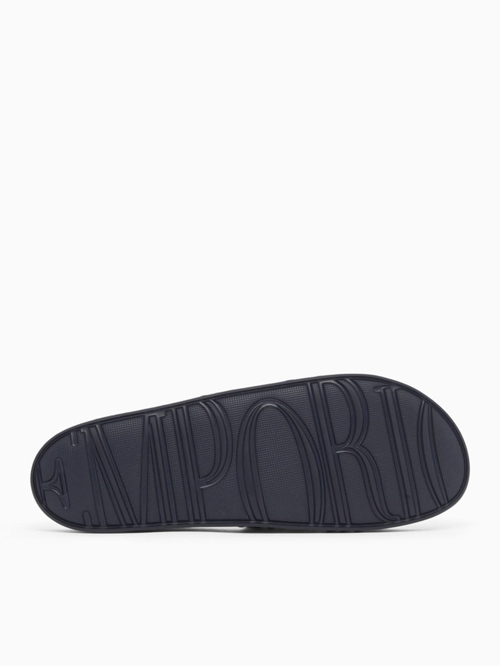 Emporio Armani Blue & White Logo Tape Slippers