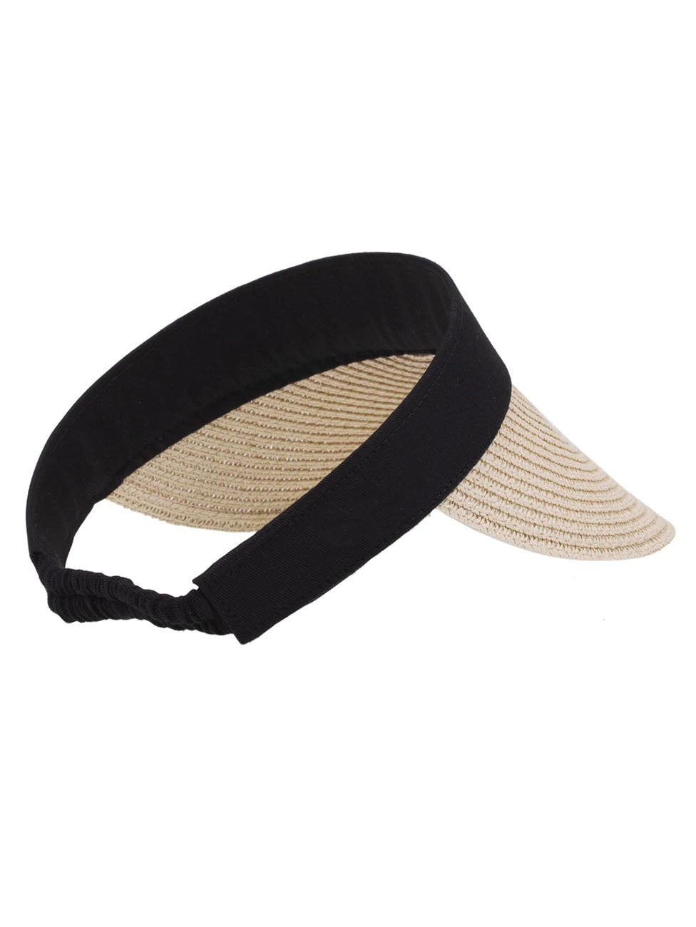 Isotoner Women's Adjustable Two-Tone Visor Cap