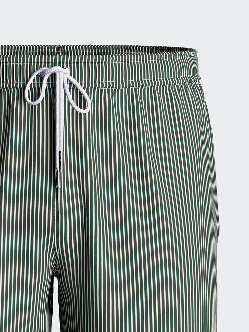 Impetus Green Striped Swim Shorts