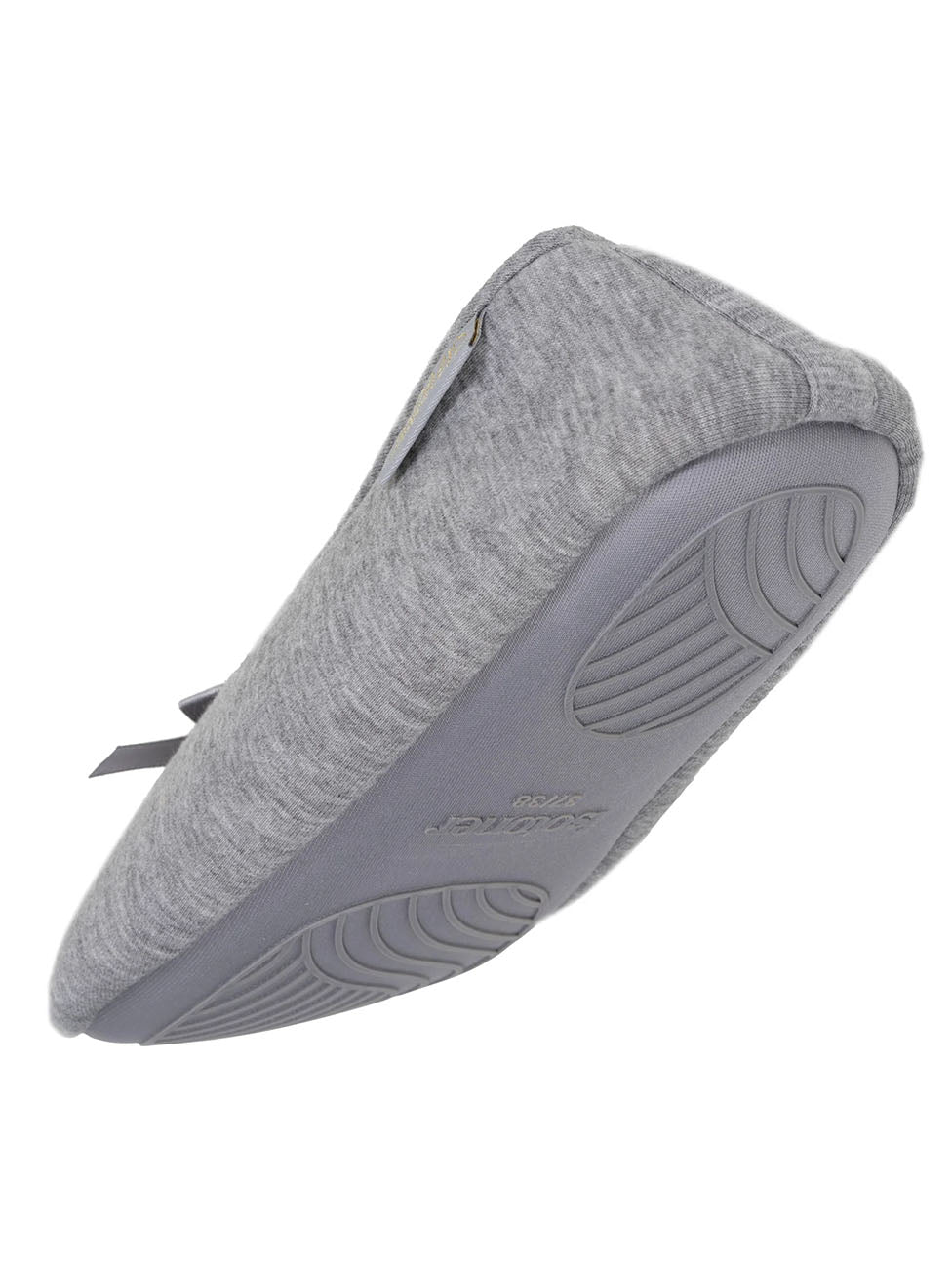 Isotoner Women's Grey Ballerina Slippers