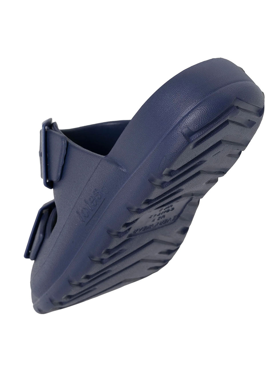 Isotoner Navy Adjustable Men's Slide Mules