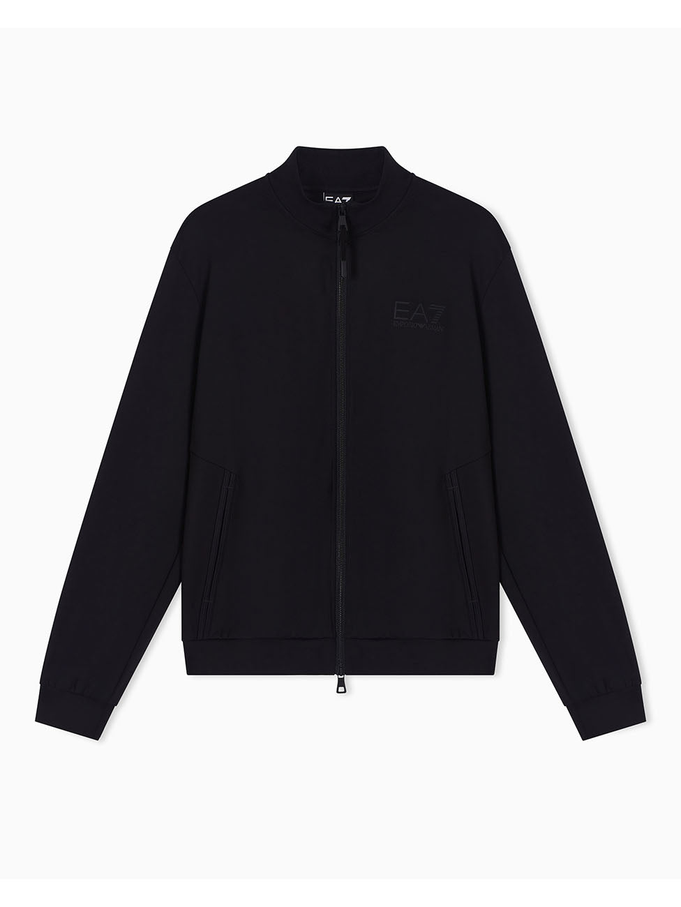 EA7 Technical Fabric Zip-up Sweatshirt