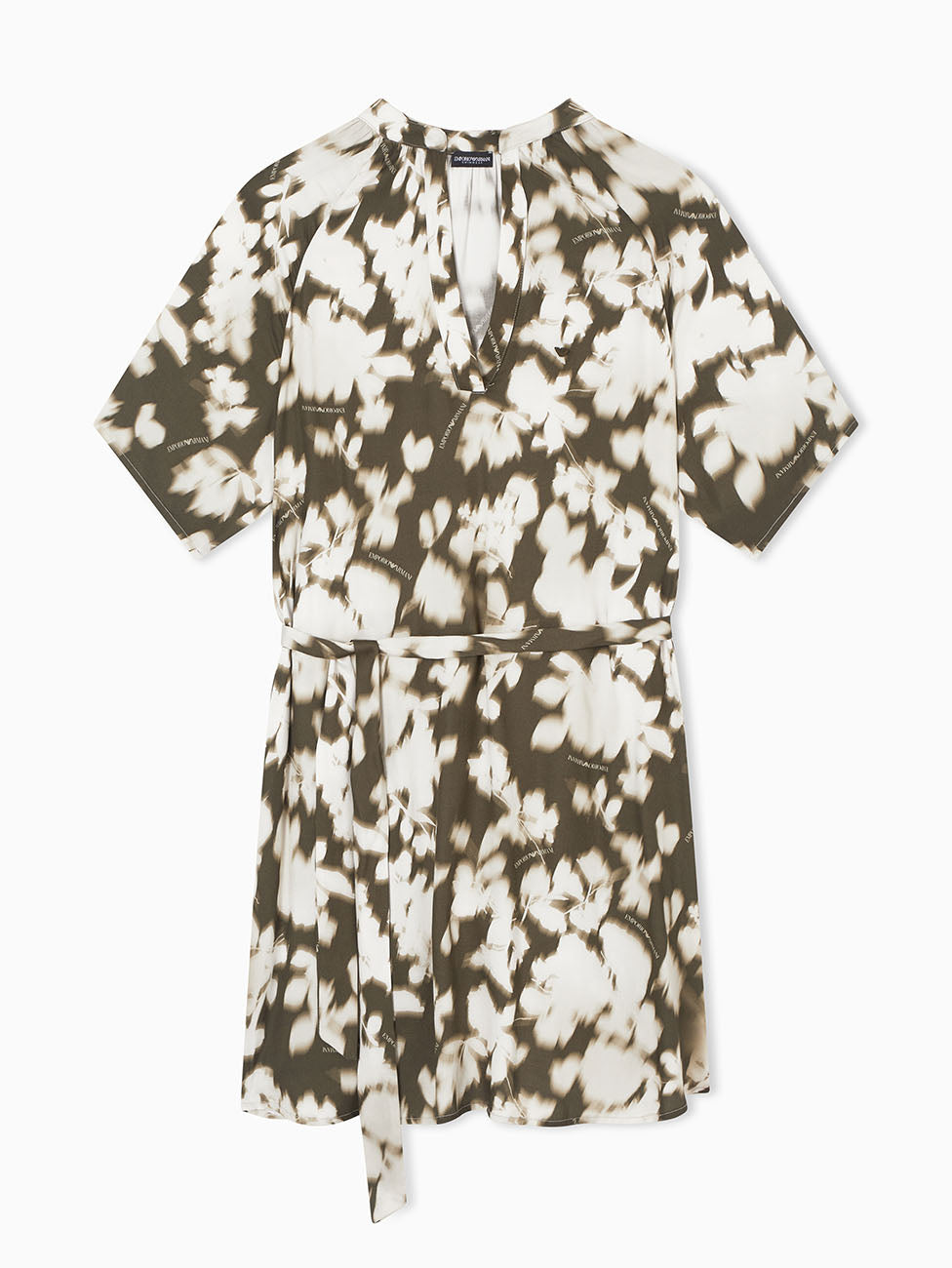 Emporio Armani Floral Print Caftan Dress