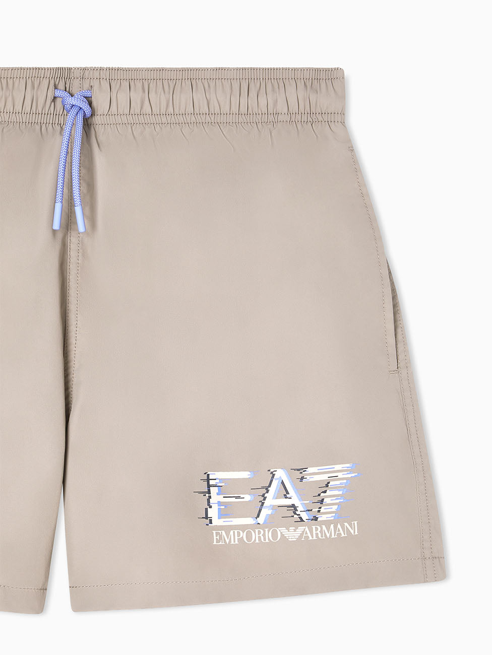 EA7 Water Sports Beige Visibility Swim Shorts