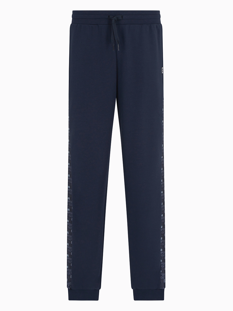 EA7 Cotton-Blend Logo Series Pants