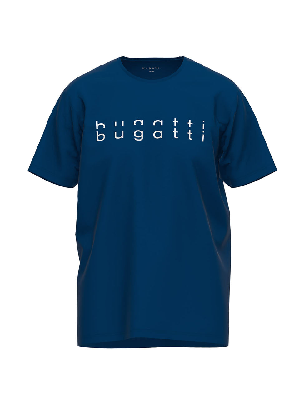 Bugatti Blue Logo Crew Neck T-Shirt