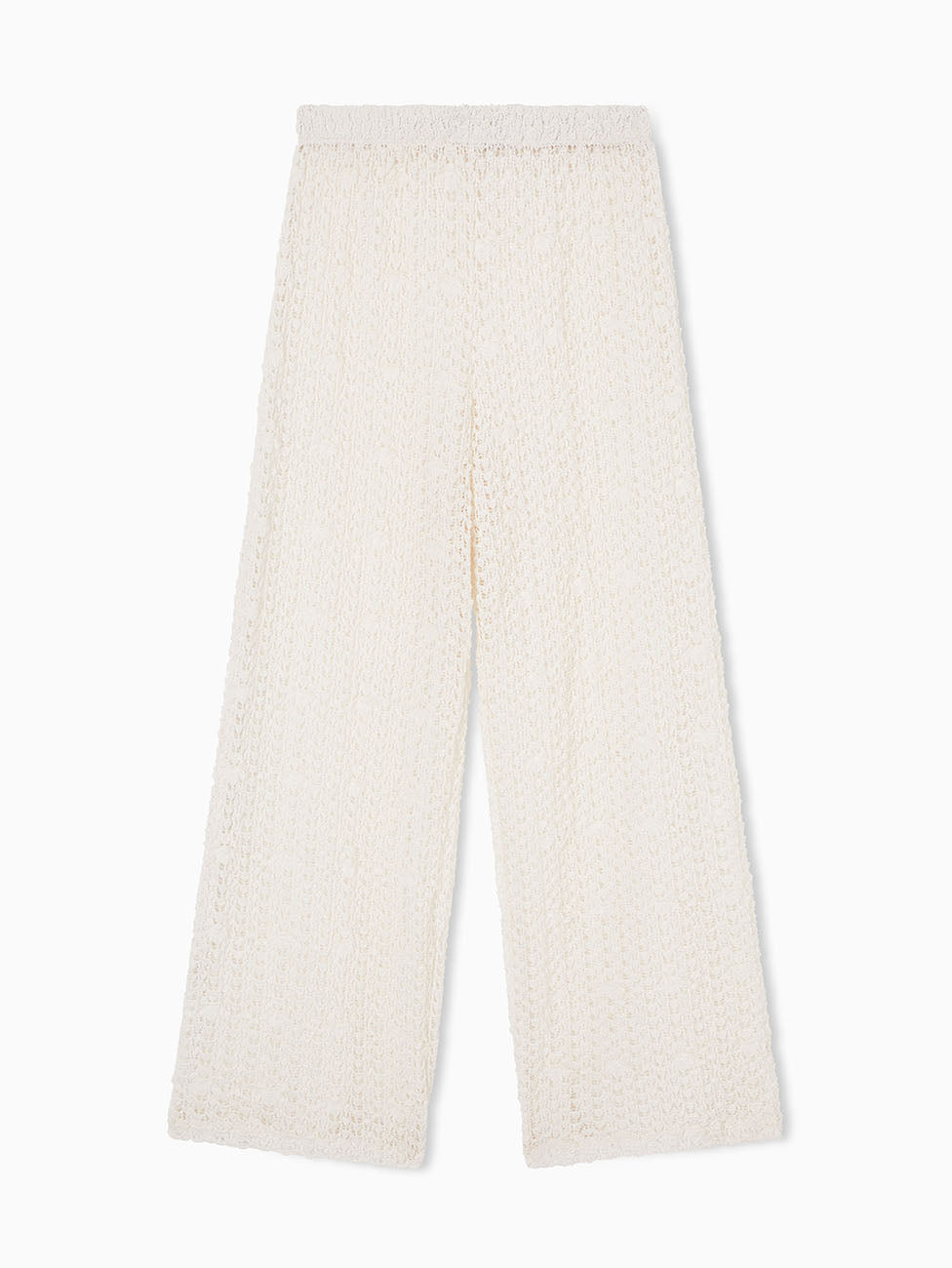 Emporio Armani Macramé Lace Beach Trousers