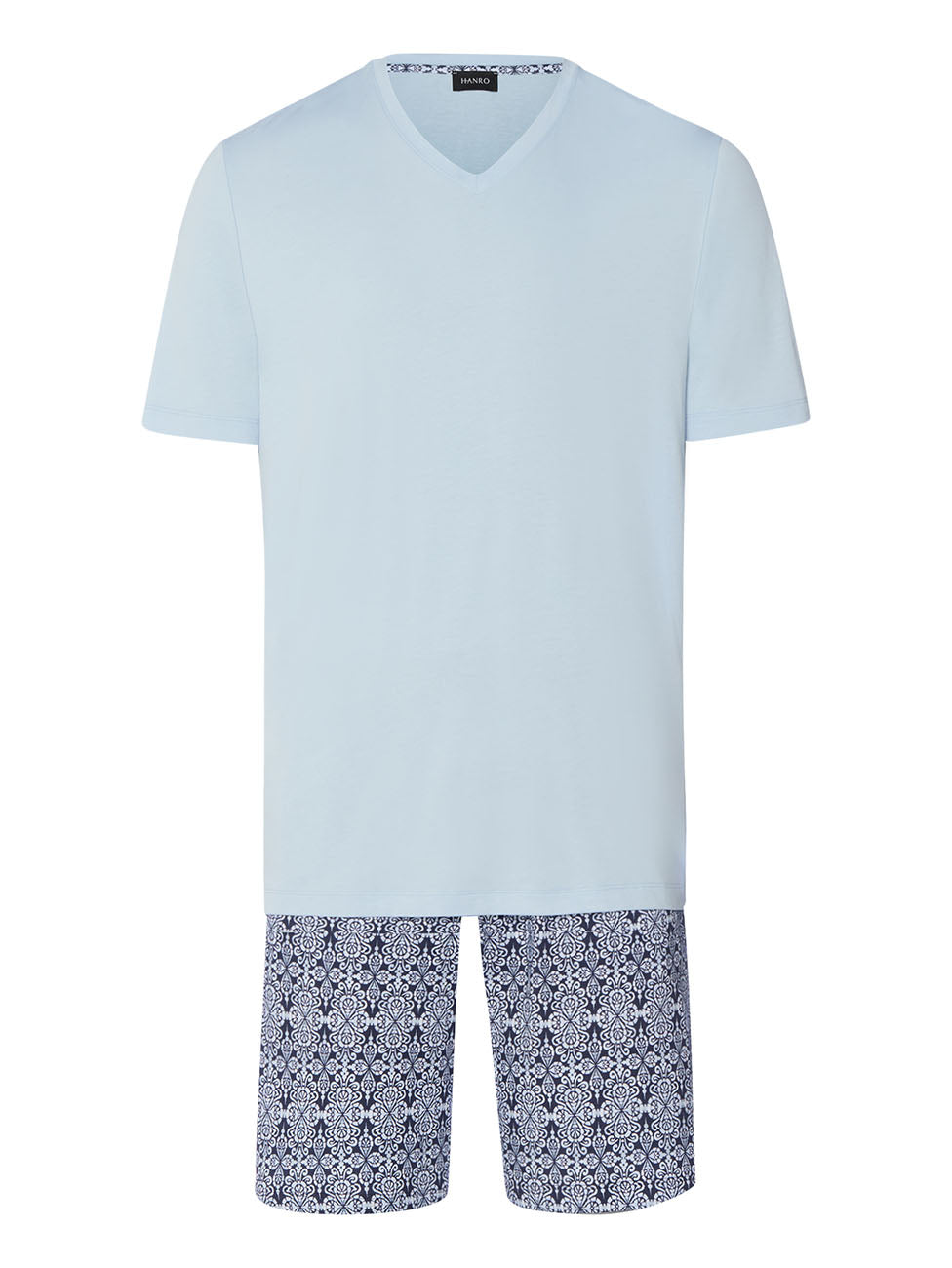 Hanro Night & Day Heritage Tiles Short Pyjama