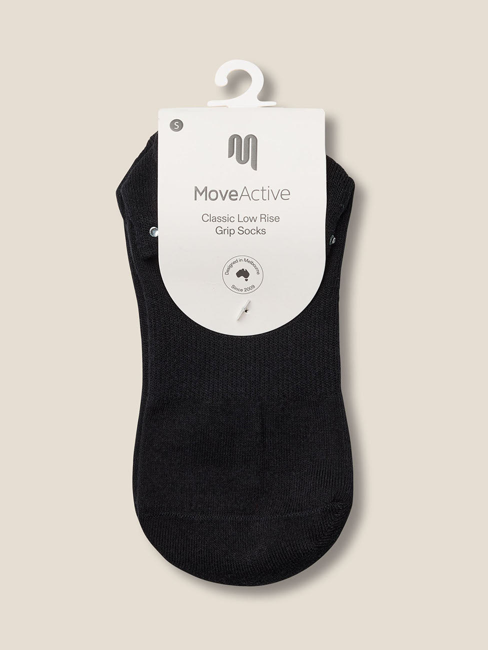 MoveActive Black Low Rise Grip Socks