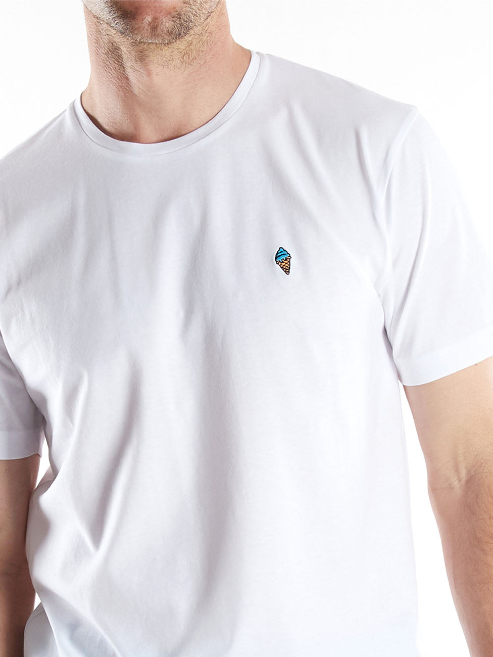 Ceceba Ice Cream Cone Crew Neck T-Shirt