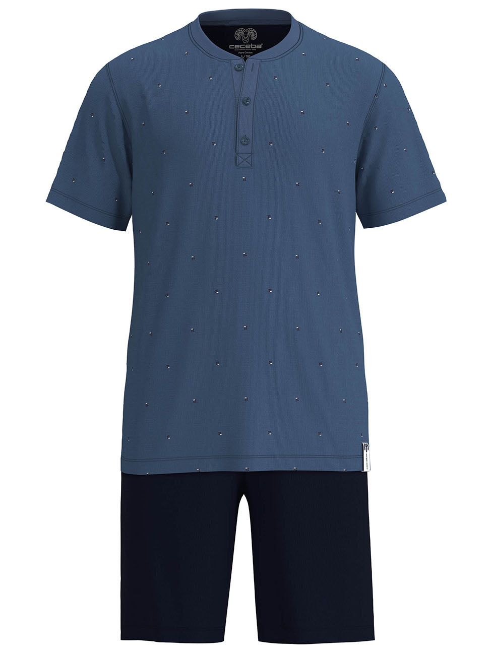 Ceceba Men's Short Blue Pyjama