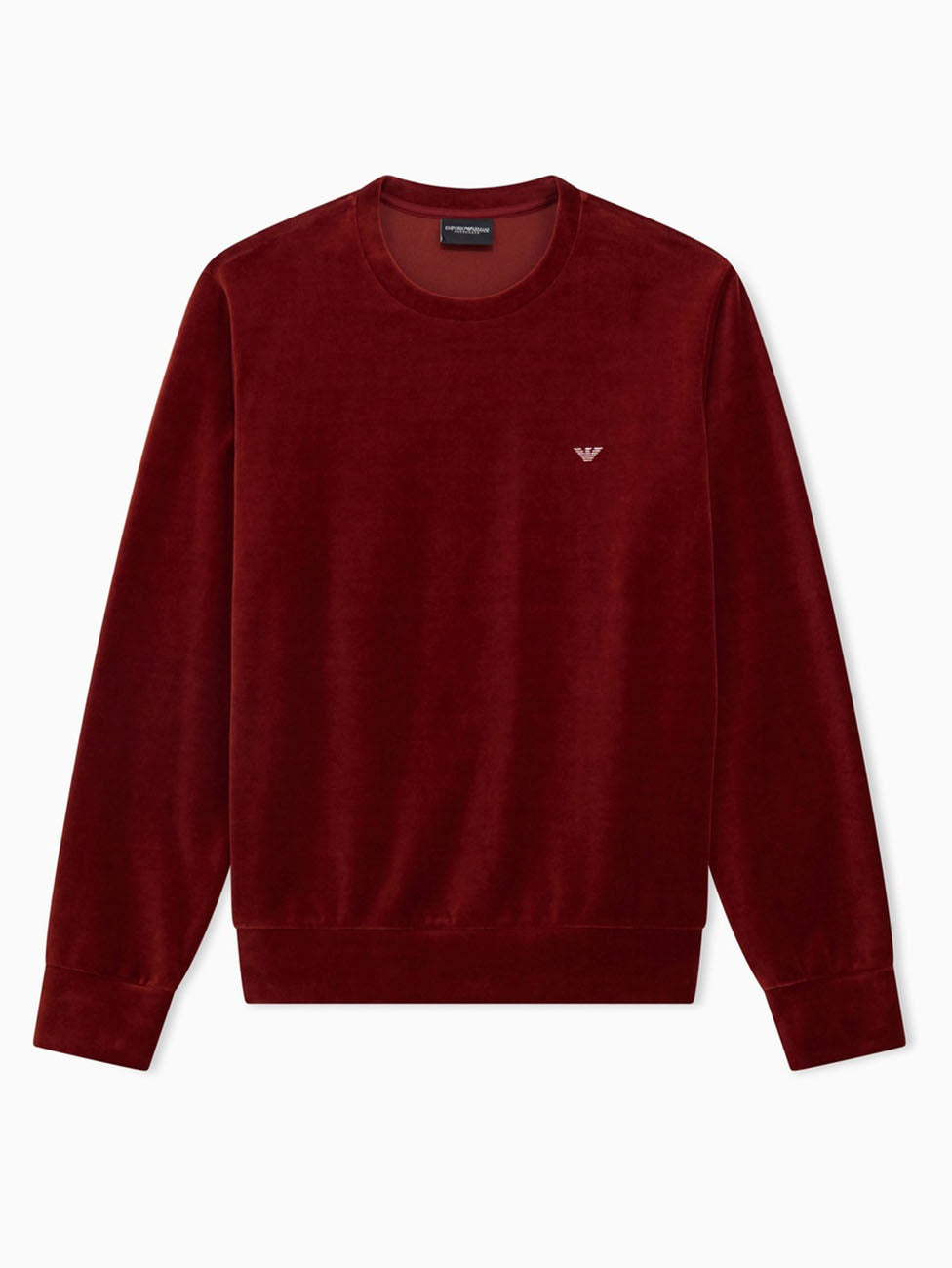 Emporio Armani Cotton Blend Crew Neck Sweatshirt