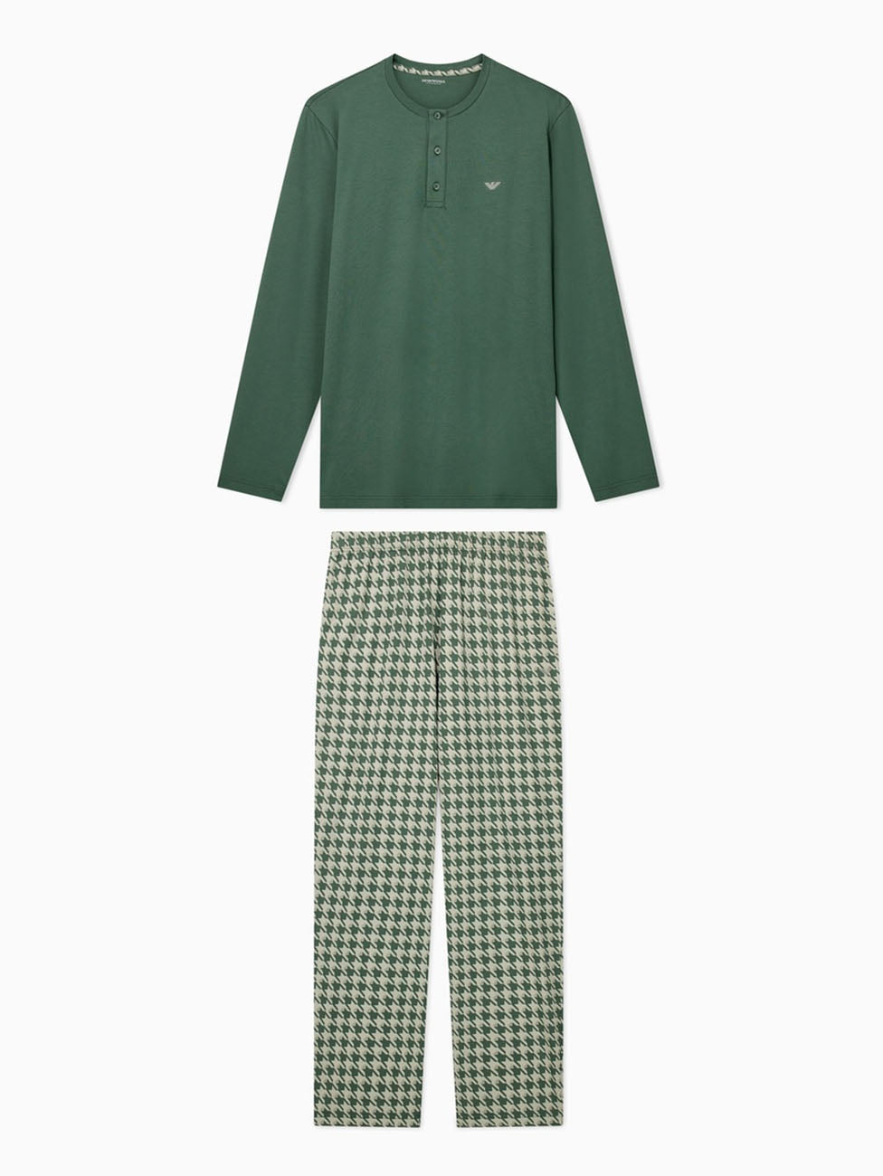 Emporio Armani Cotton Long Pyjama Set