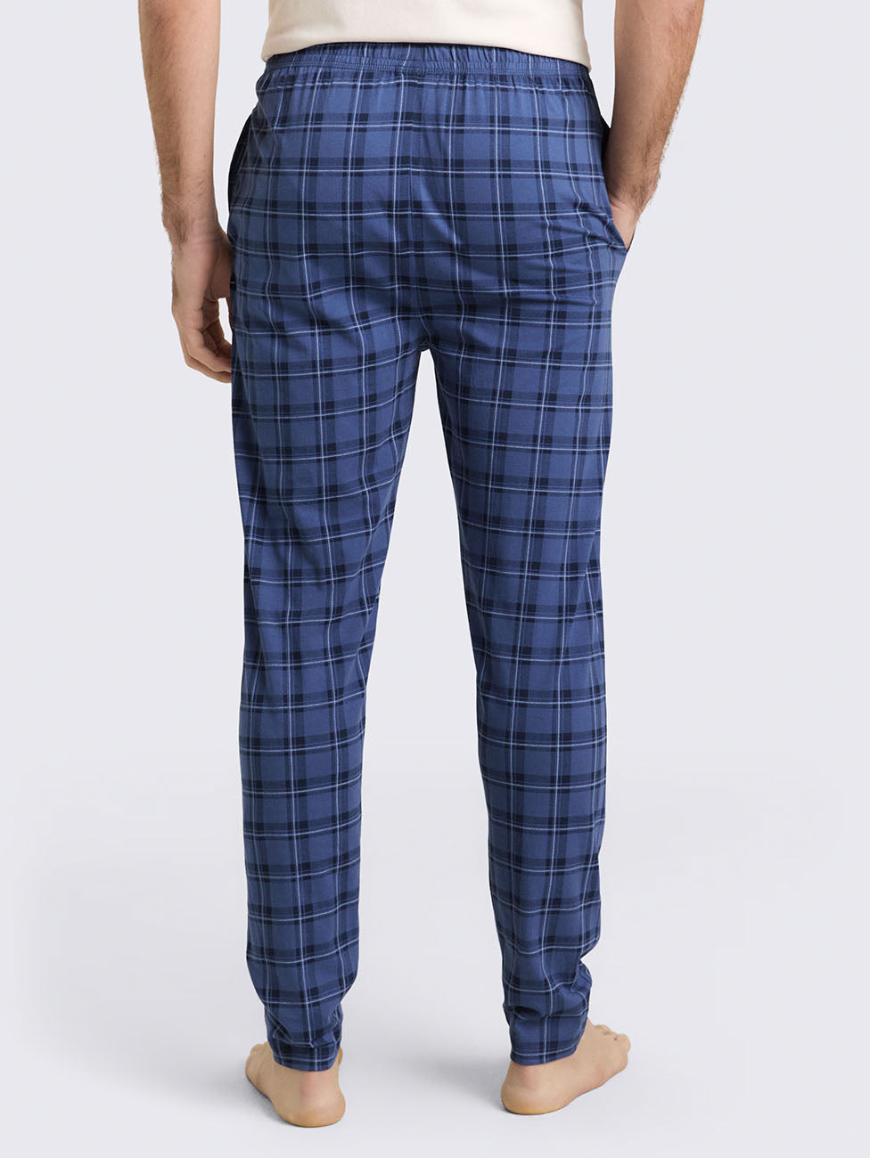Tom Tailor Blue Checkered Pyjama Pants