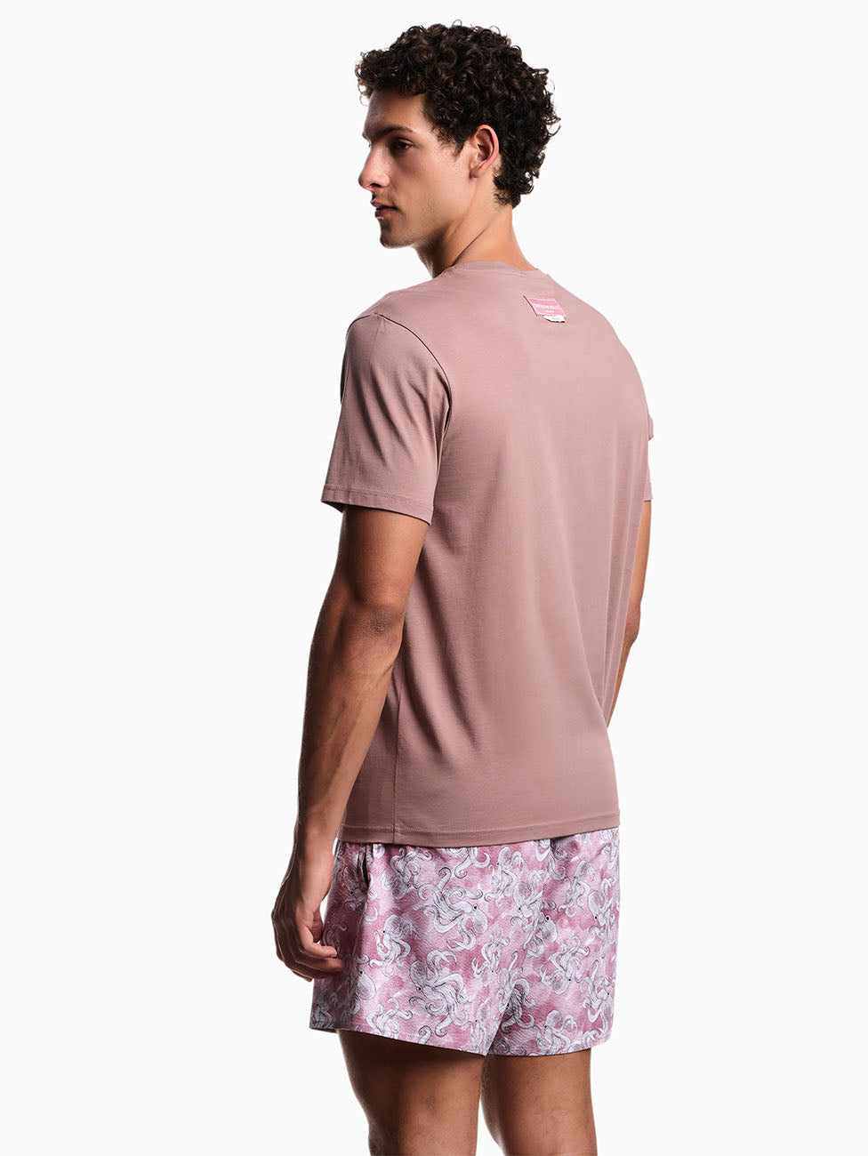 Emporio Armani Octopus Beach T-Shirt