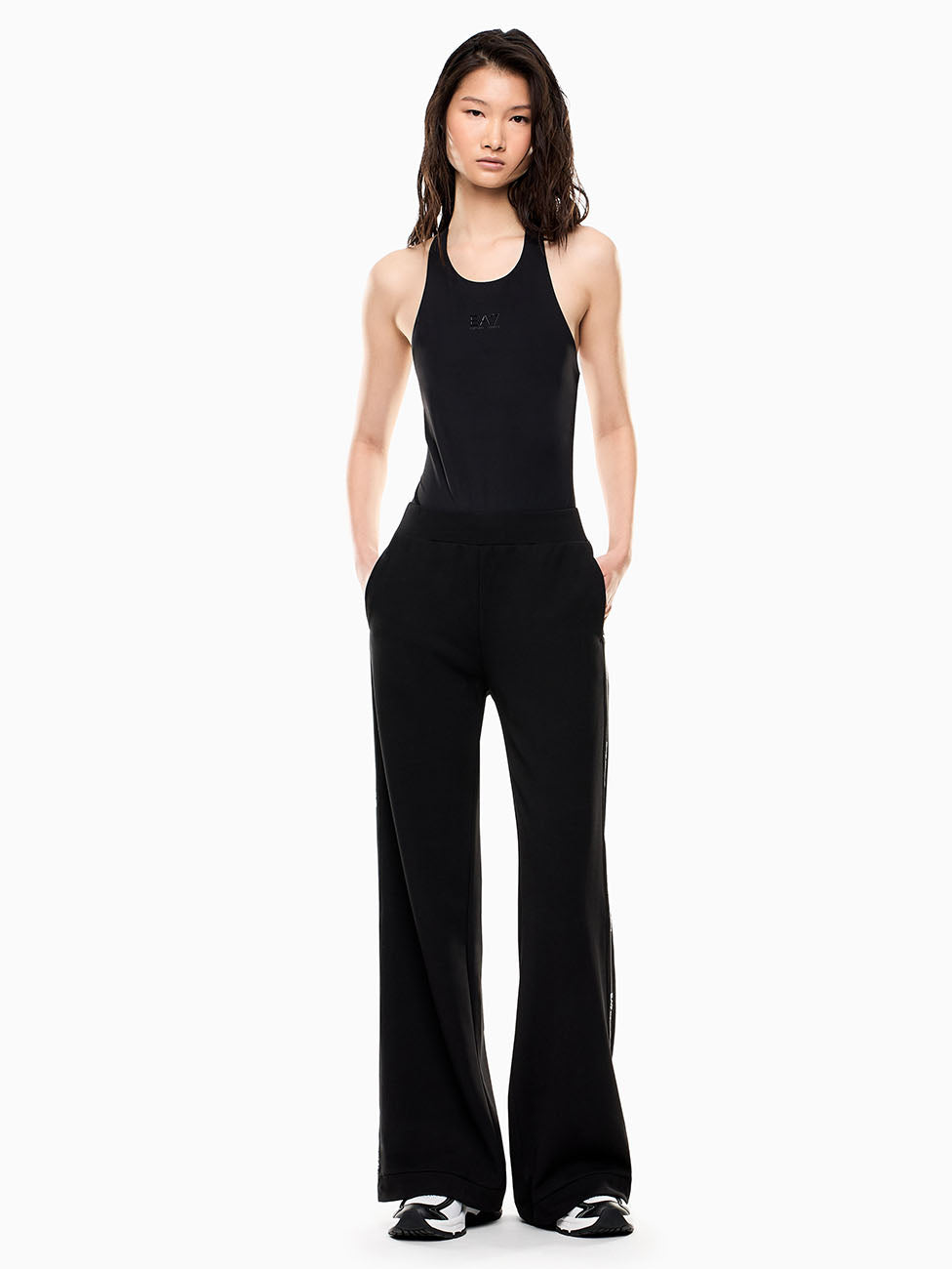 EA7 Logo Series Technical Fabric Bodysuit