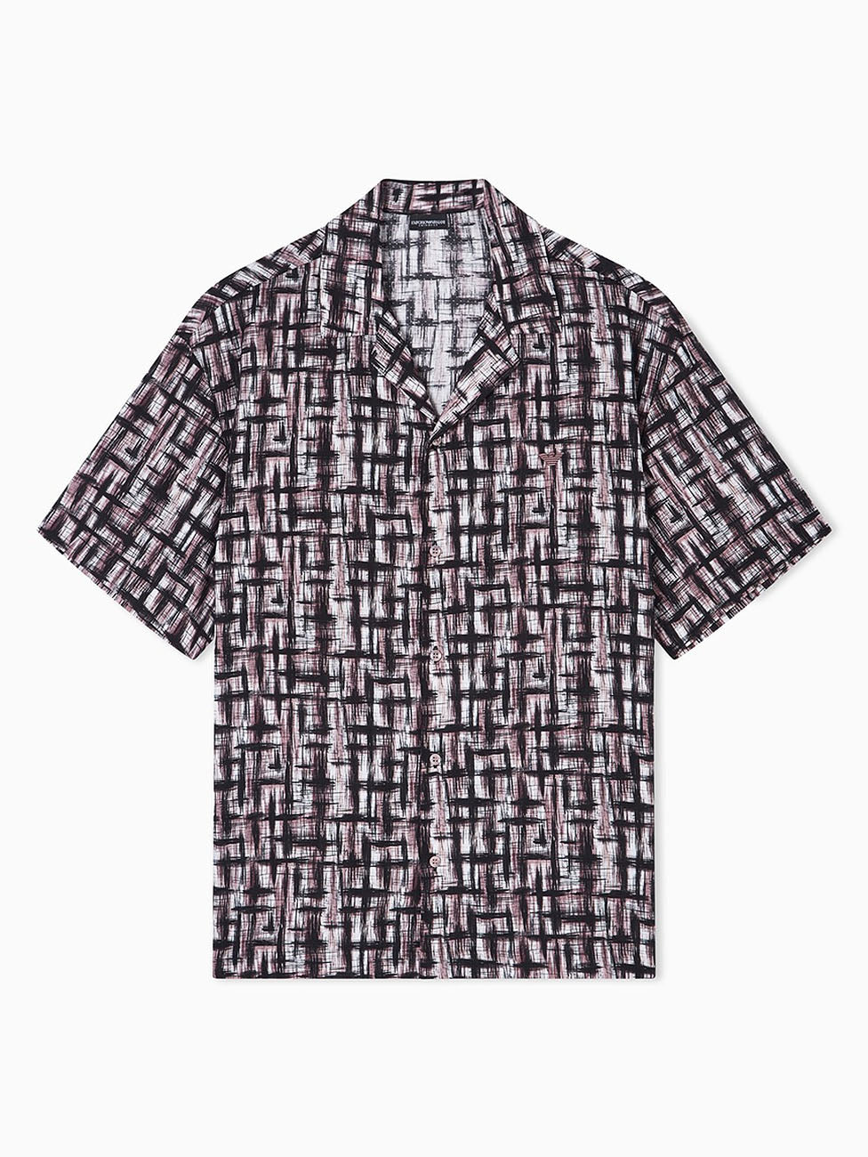 Emporio Armani Abstract Pattern Shirt