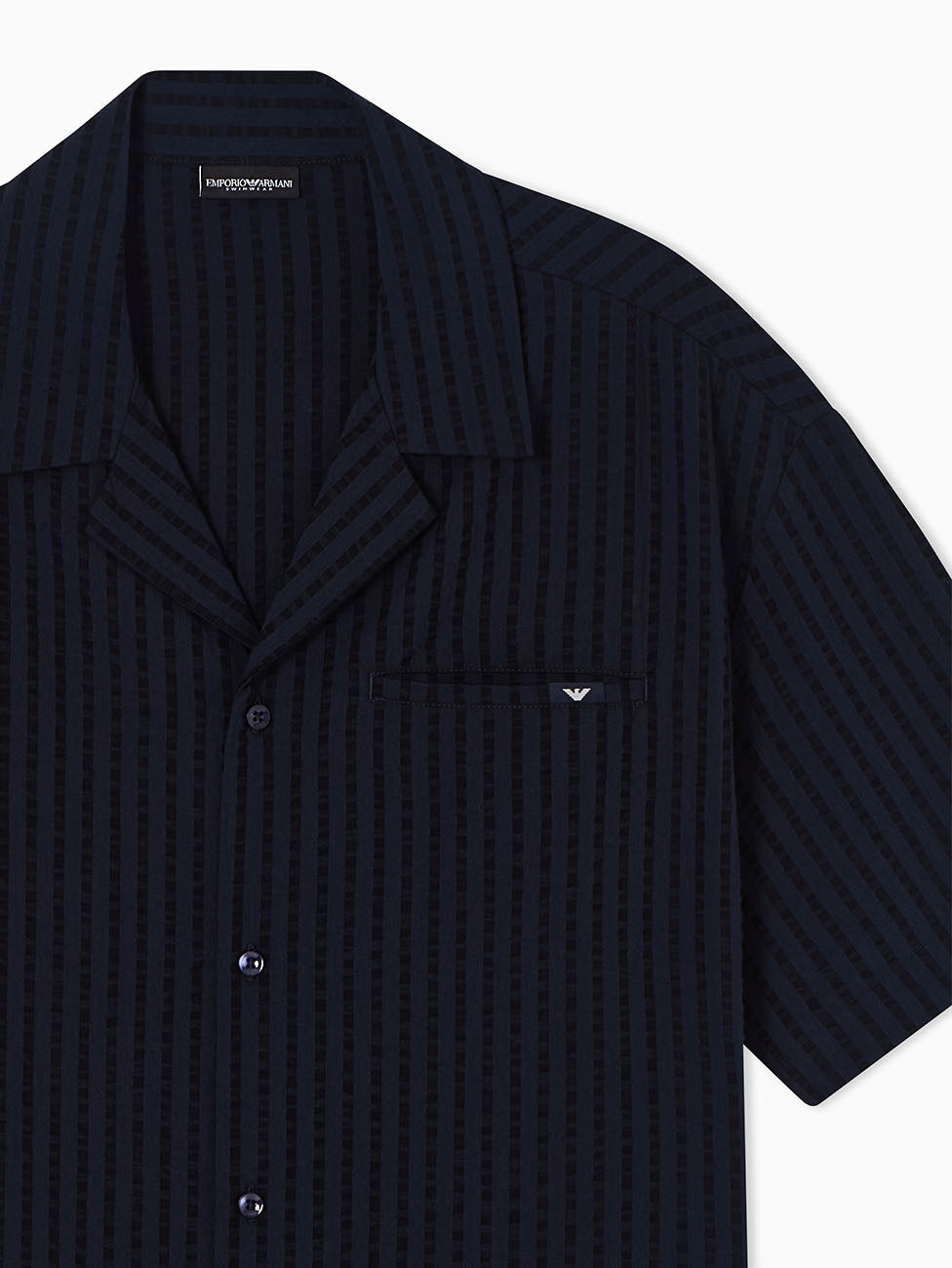 Emporio Armani Lyocell Blend Shirt