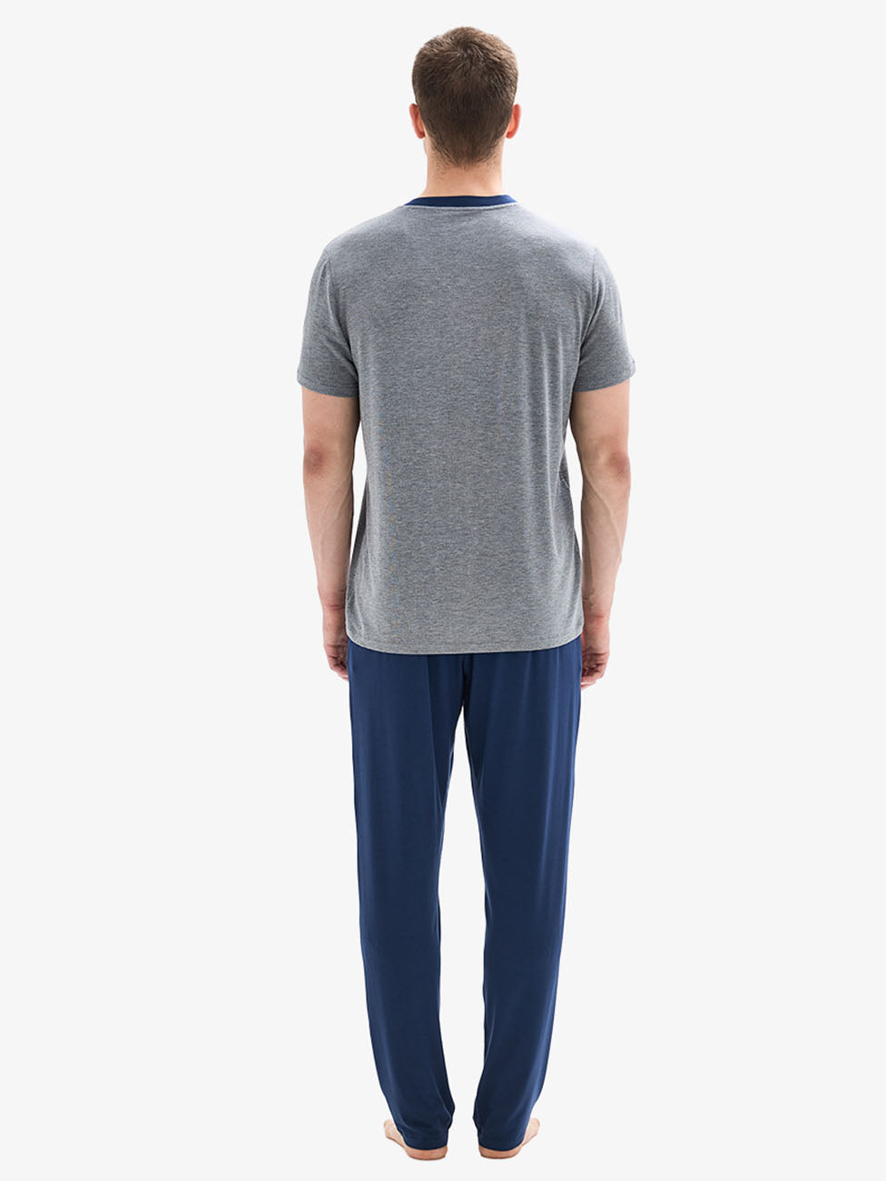Blackspade Grey Melange Men's Pyjama