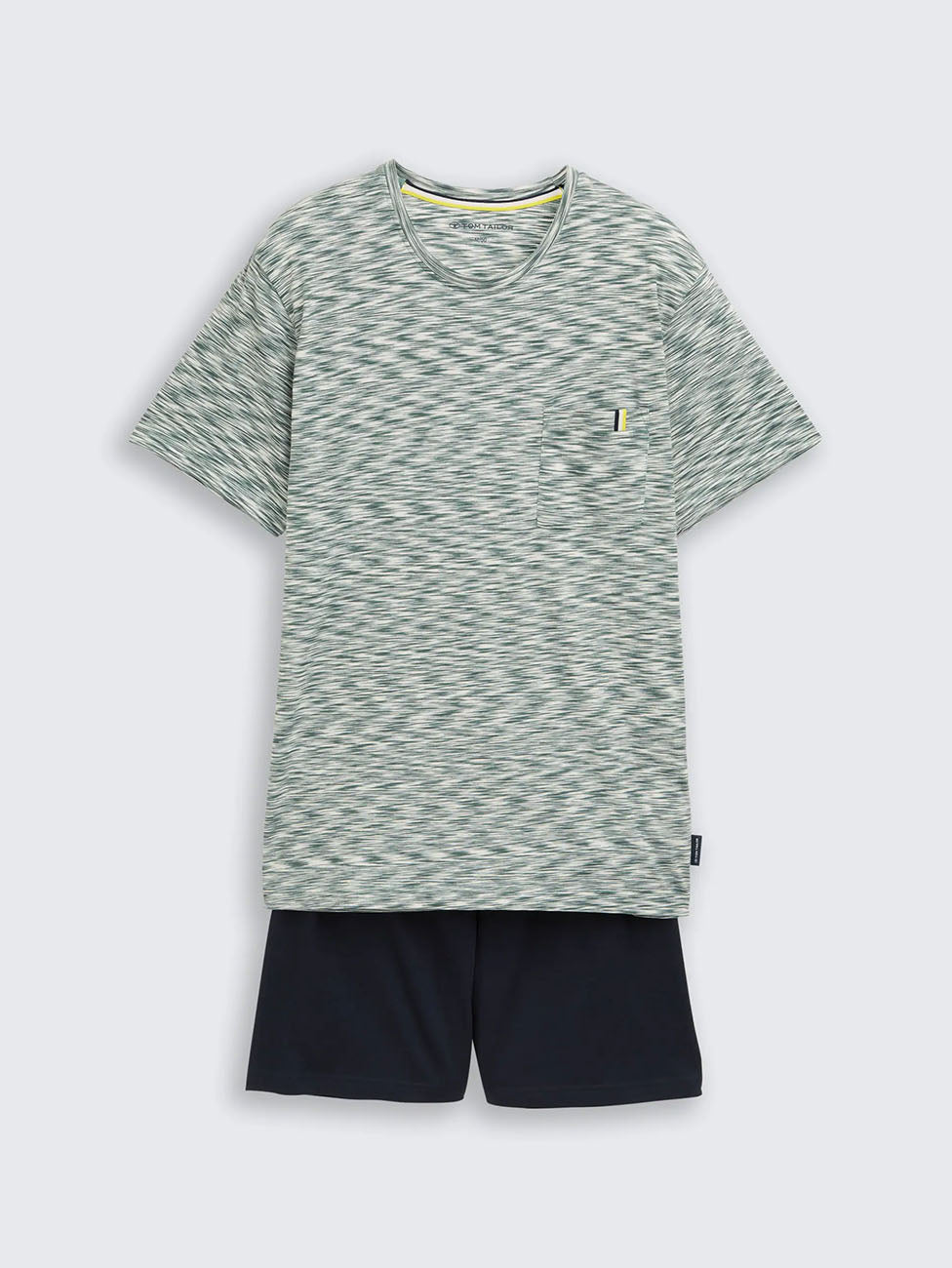 Tom Tailor Green Pattern Short Pyjama