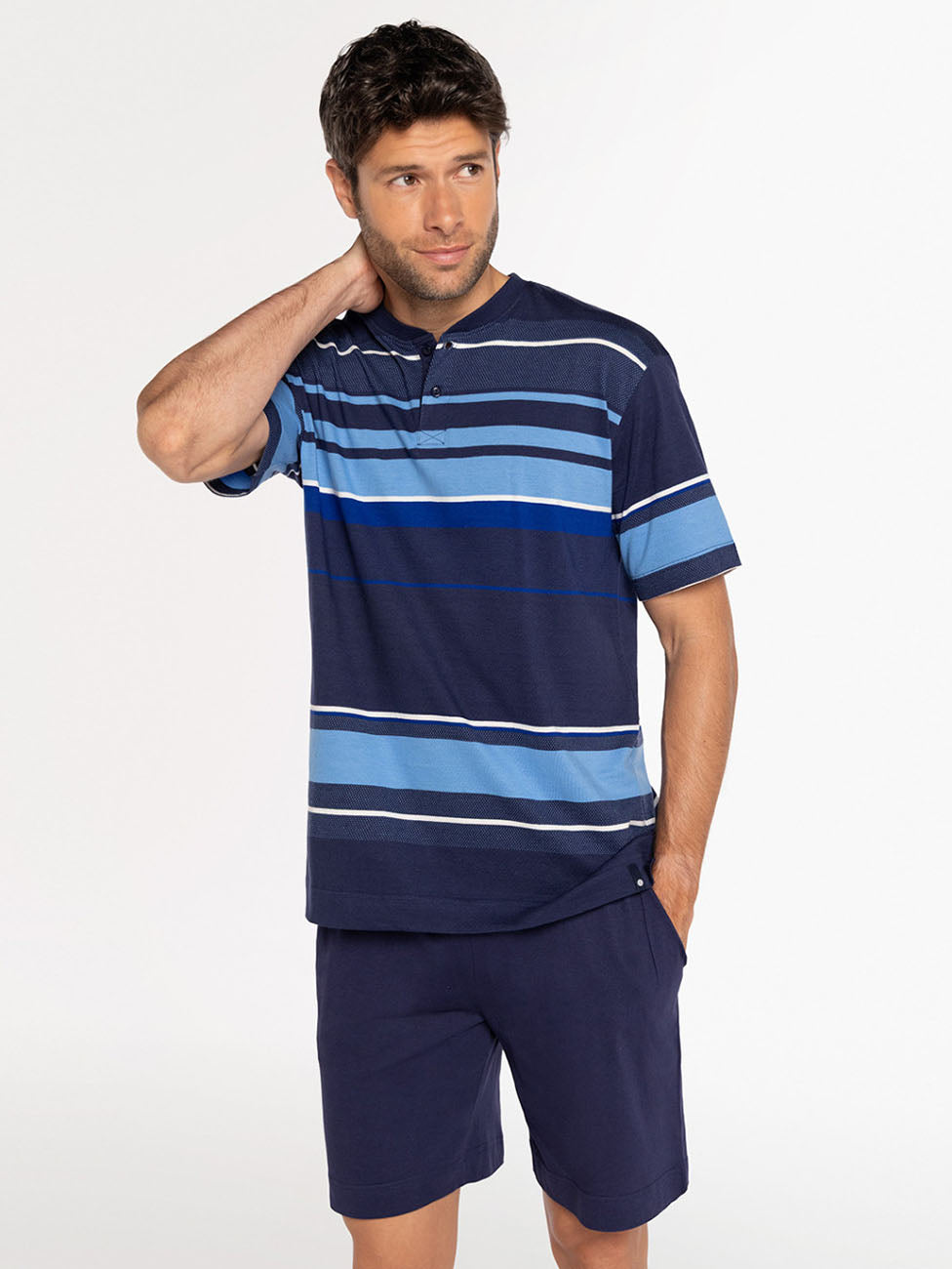 Punto Blanco Santorini Cotton Men's Short Pyjama