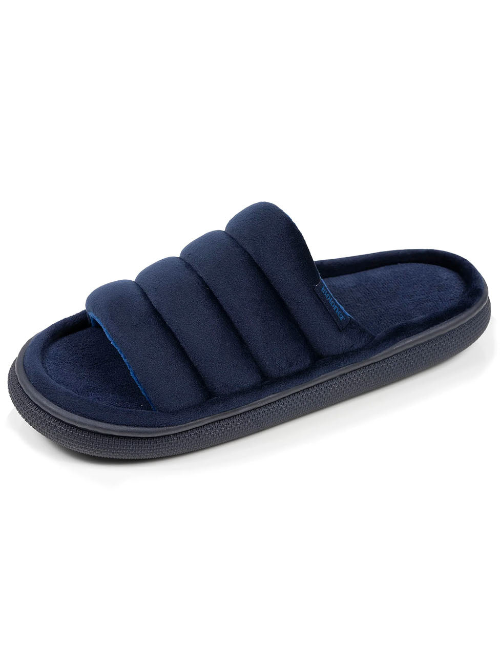 Isotoner BLOUP Comfort Marine Velours Men Slippers