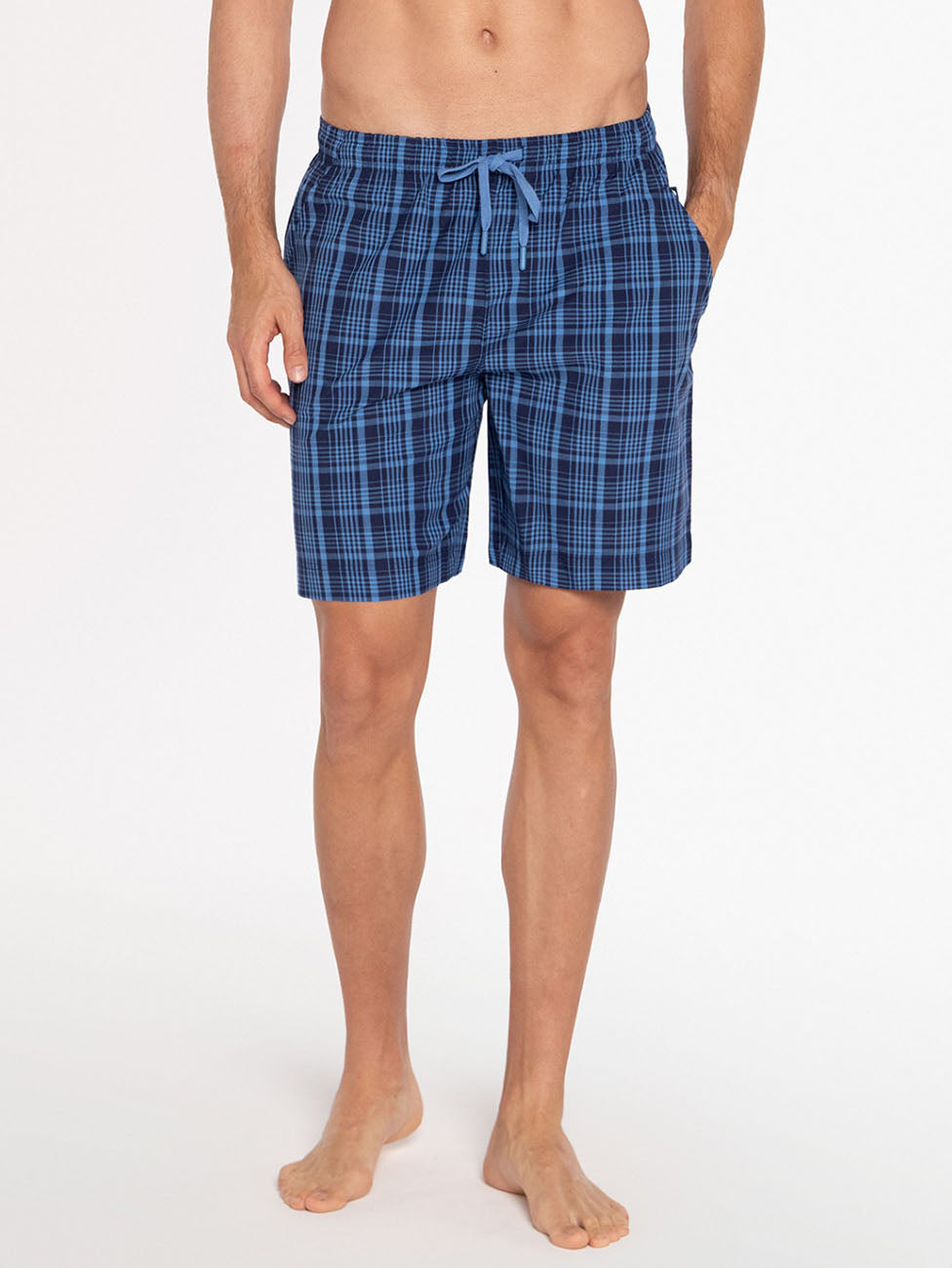 Punto Blanco Santorini Checkered Men's Short