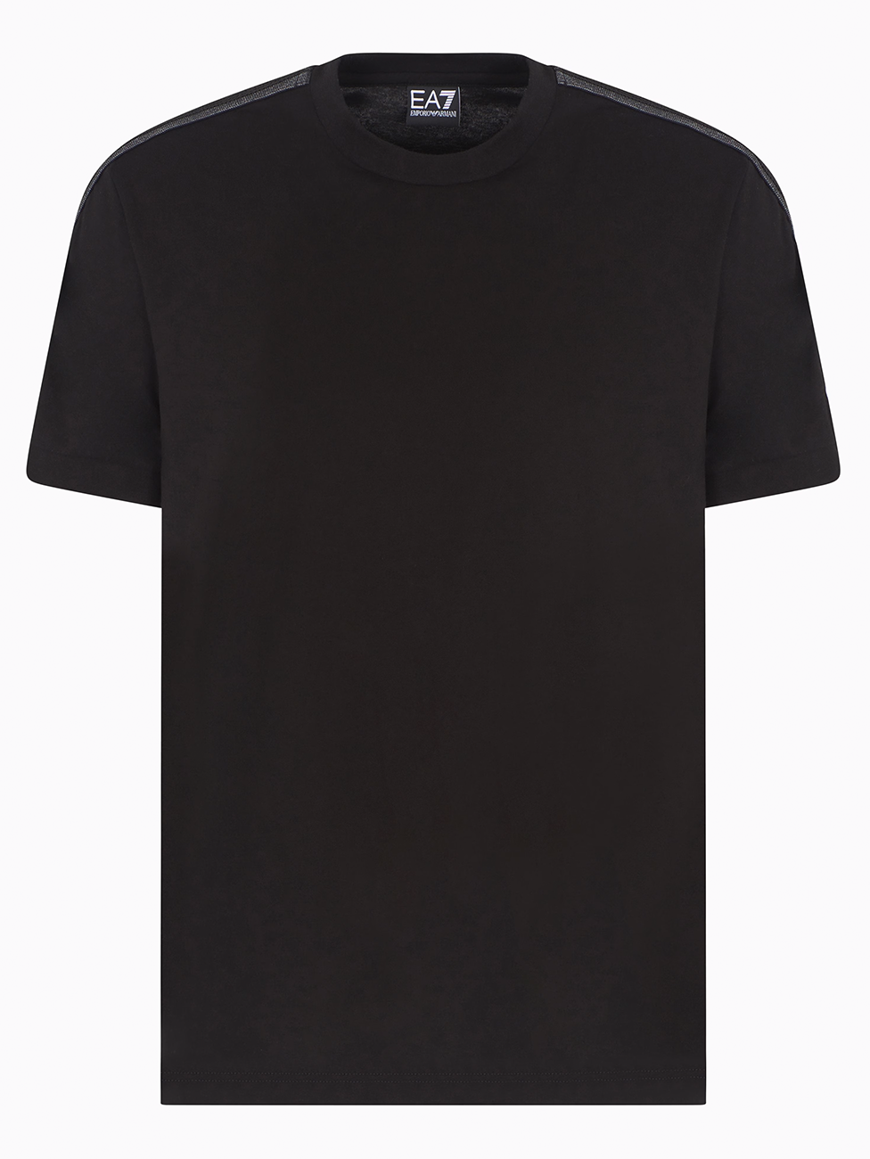 EA7 Logo Series Cotton-Jersey T-Shirt