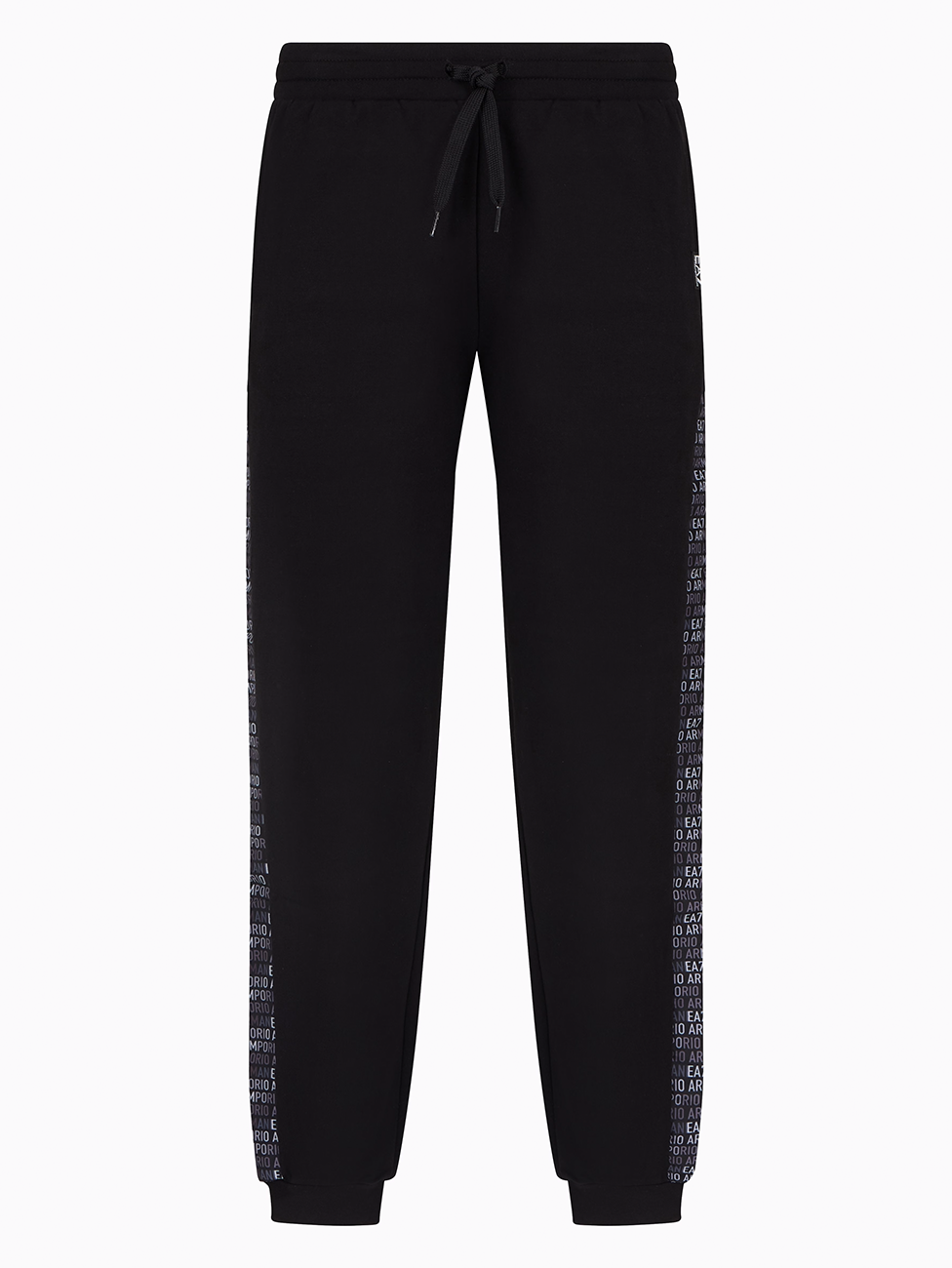 EA7 Cotton-Blend Logo Series Pants