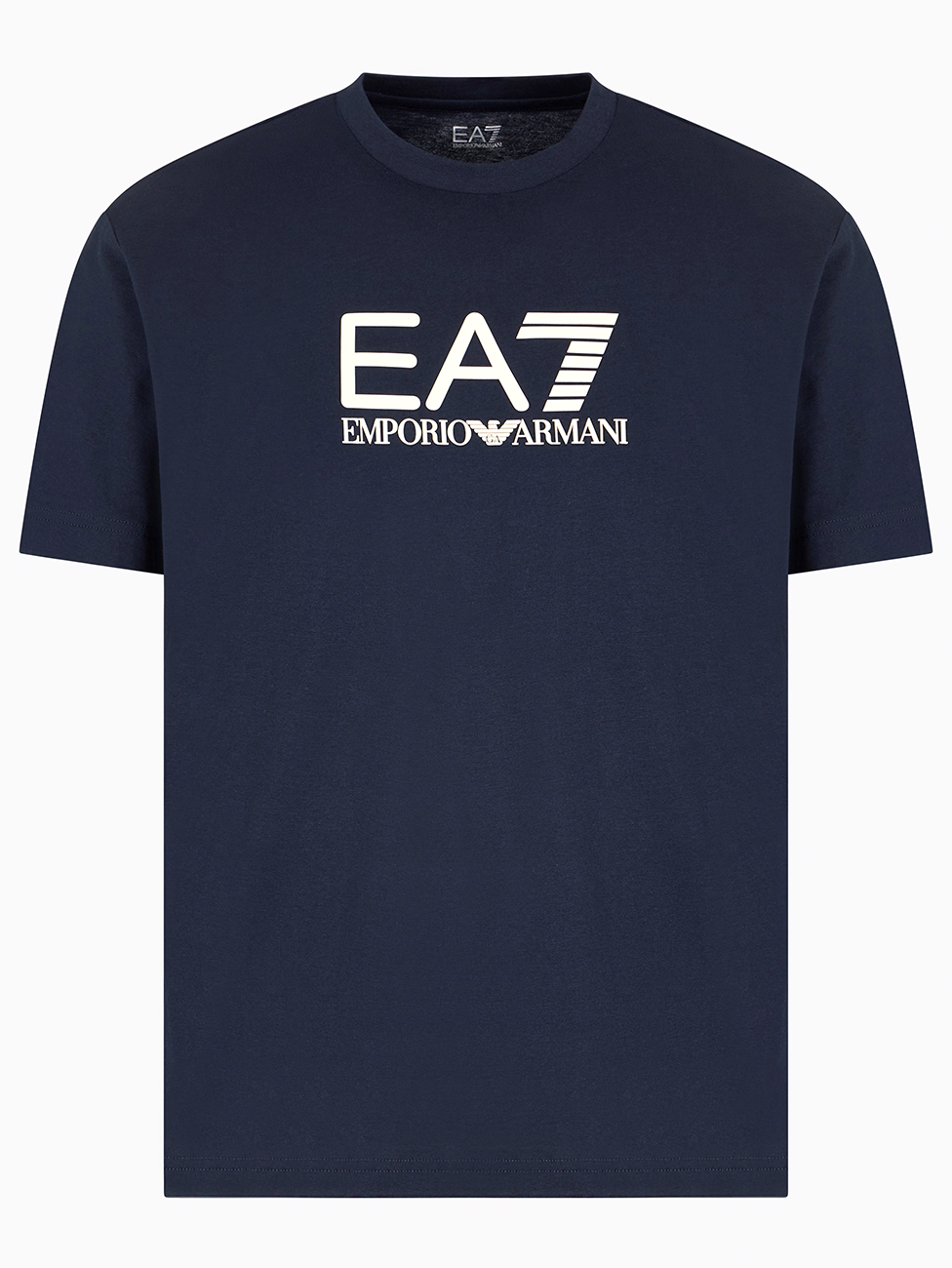 EA7 Visibility Cotton Crew-Neck T-Shirt