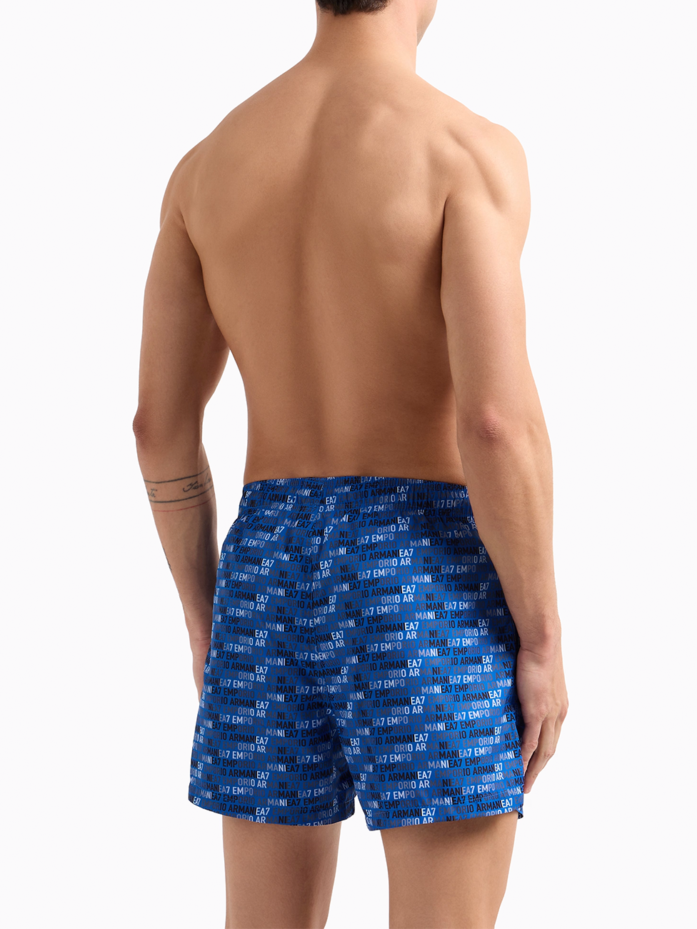 EA7 Printed Swim Trunks