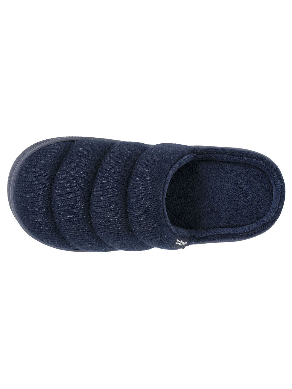 Isotoner Navy Women's BLOUP Mule Slippers