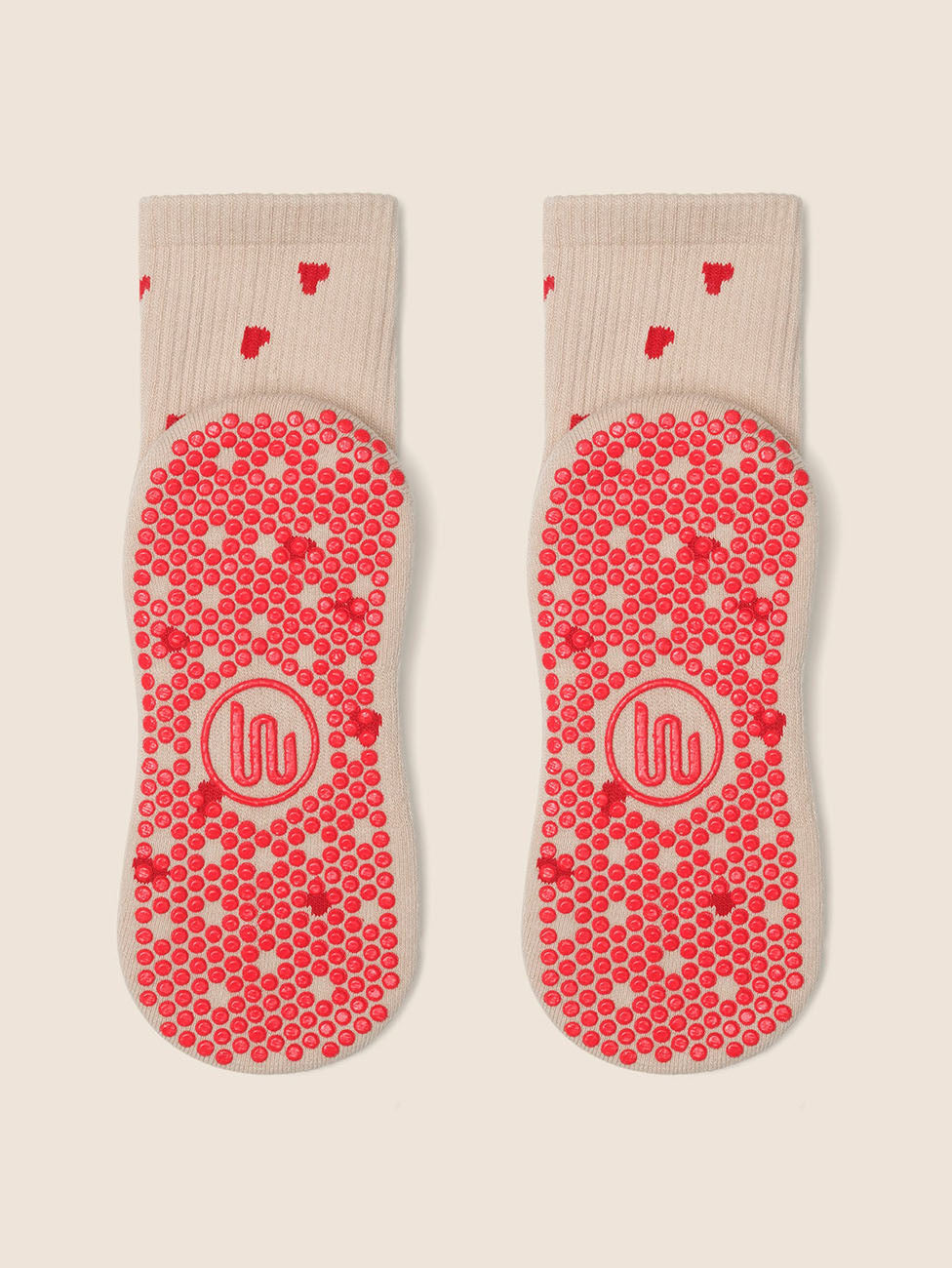 MoveActive Love Me Crew Grip Socks