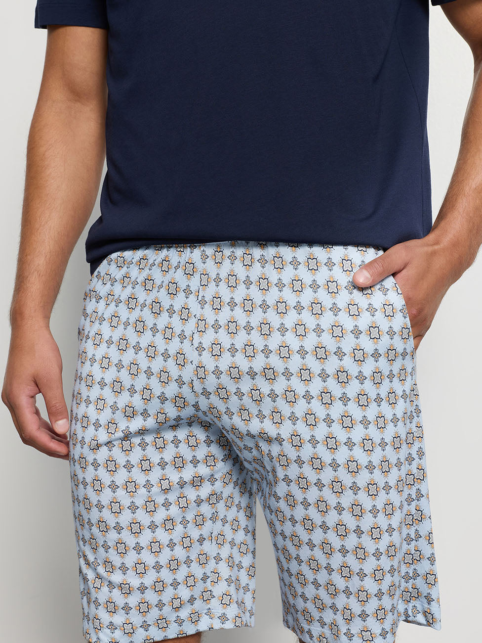 Hanro Night & Day Pumpkin Ornaments Short Pyjama