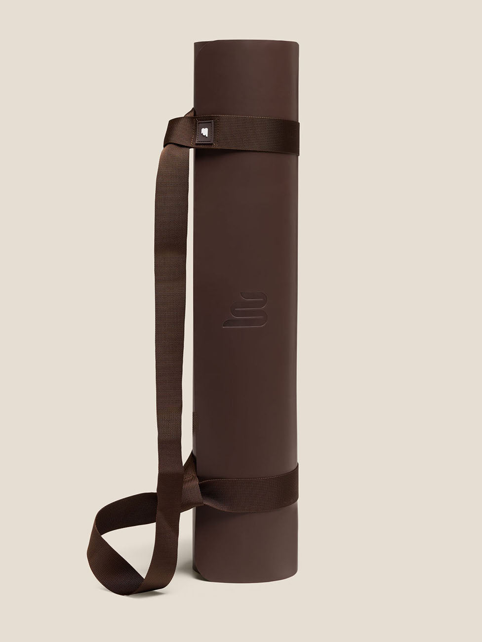 MoveActive Espresso Lightweight Vegan Leather Curved Studio Mat