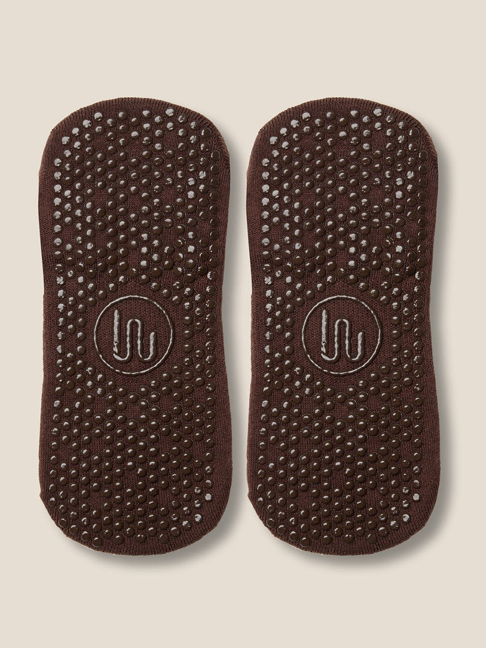 MoveActive Espresso Low Rise Grip Socks