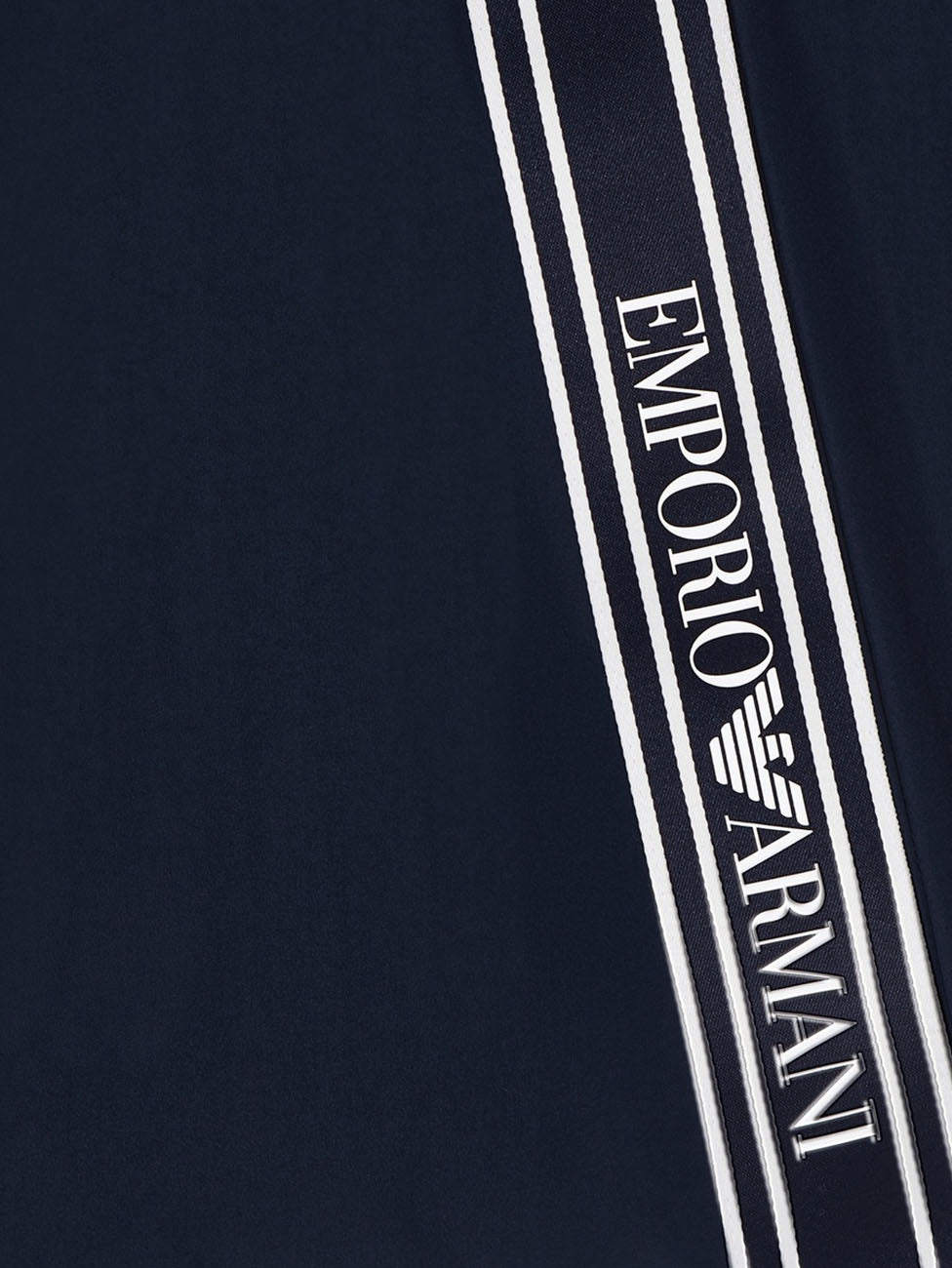 Emporio Armani Embroidered Logo Beach Shorts