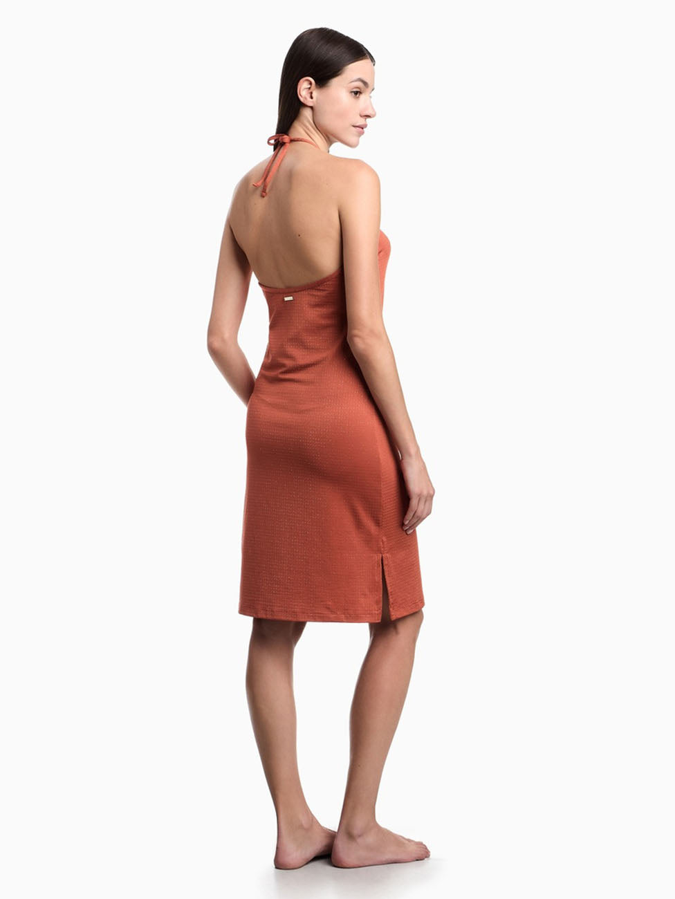 Emporio Armani Lycra & Lurex Beach Dress