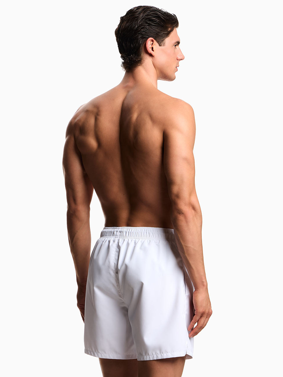 Emporio Armani Sea Embroidery Beach Shorts
